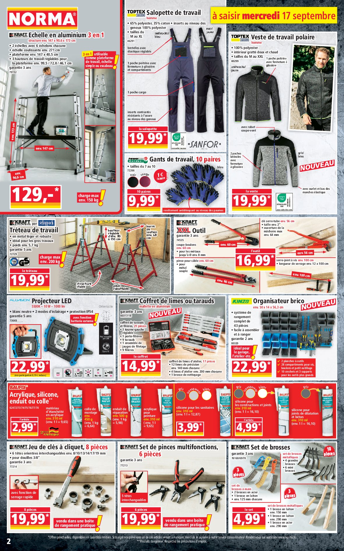 norma - Catalogue NORMA valable du 17/09 au 23/09 - page: 2