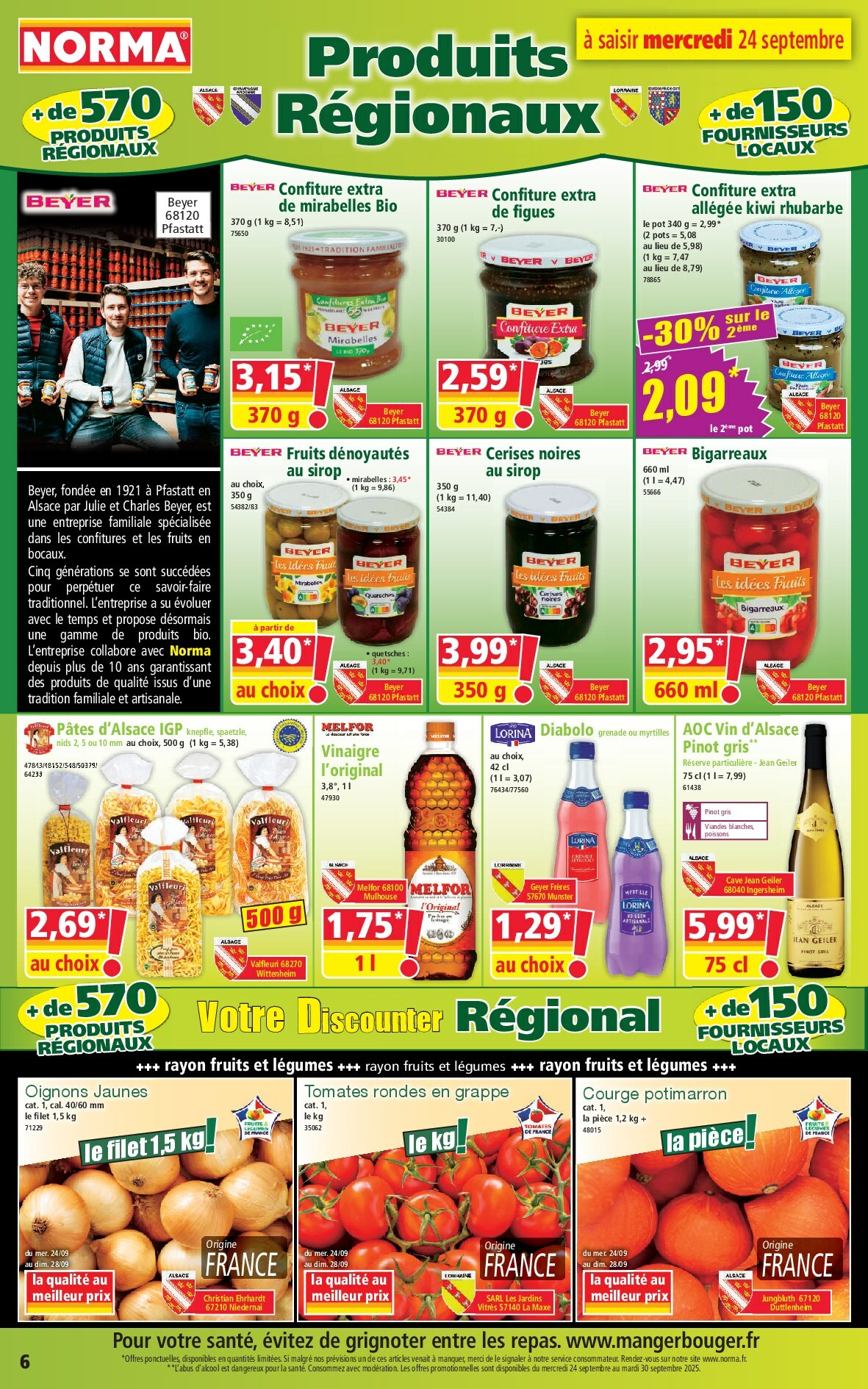 norma - Catalogue NORMA valable du 24/09 au 30/09 - page: 6