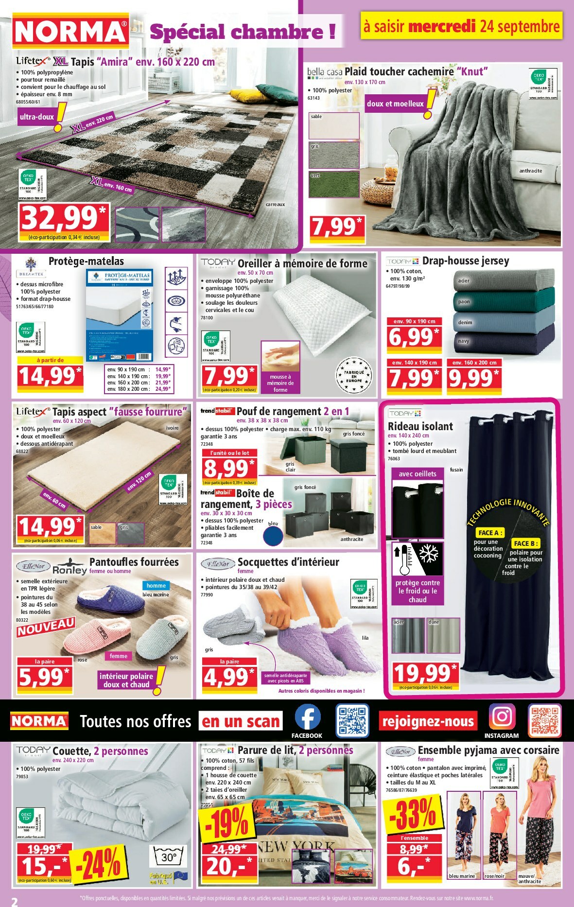 norma - Catalogue NORMA valable du 24/09 au 30/09 - page: 2
