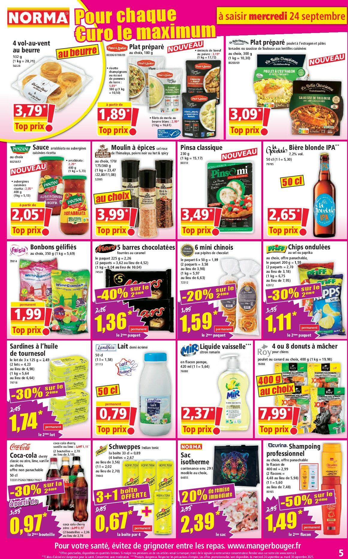 norma - Catalogue NORMA valable du 24/09 au 30/09 - page: 5