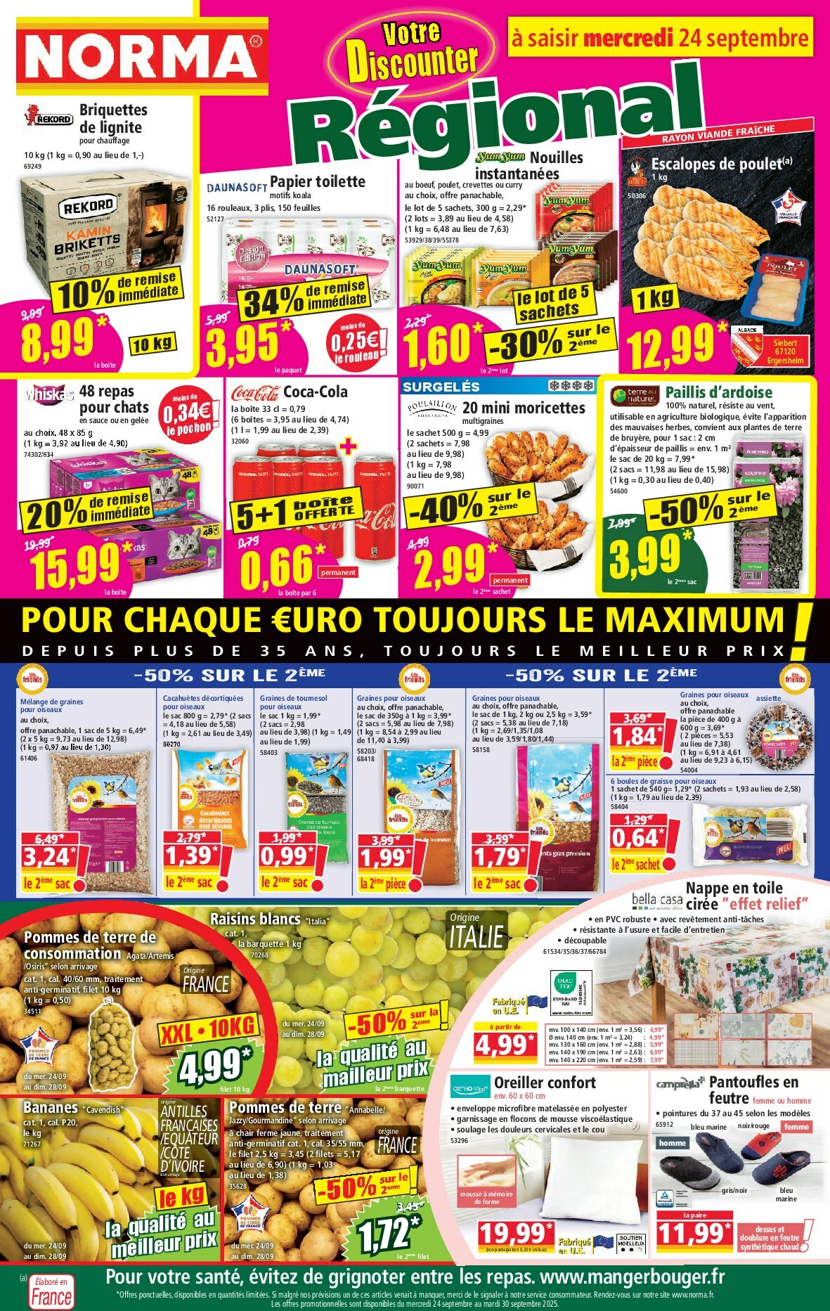 norma - Catalogue NORMA valable du 24/09 au 30/09