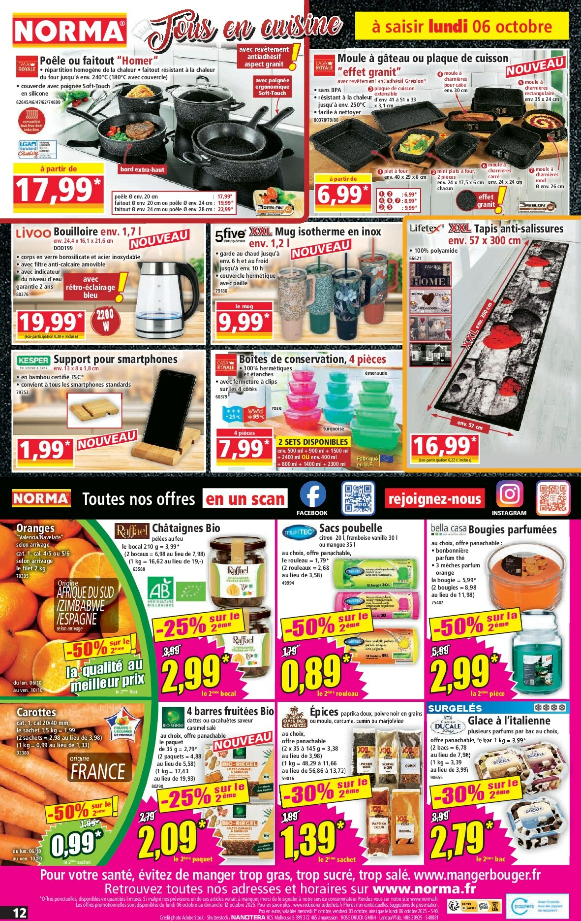norma - Catalogue NORMA valable du 01/10 au 07/10 - page: 12