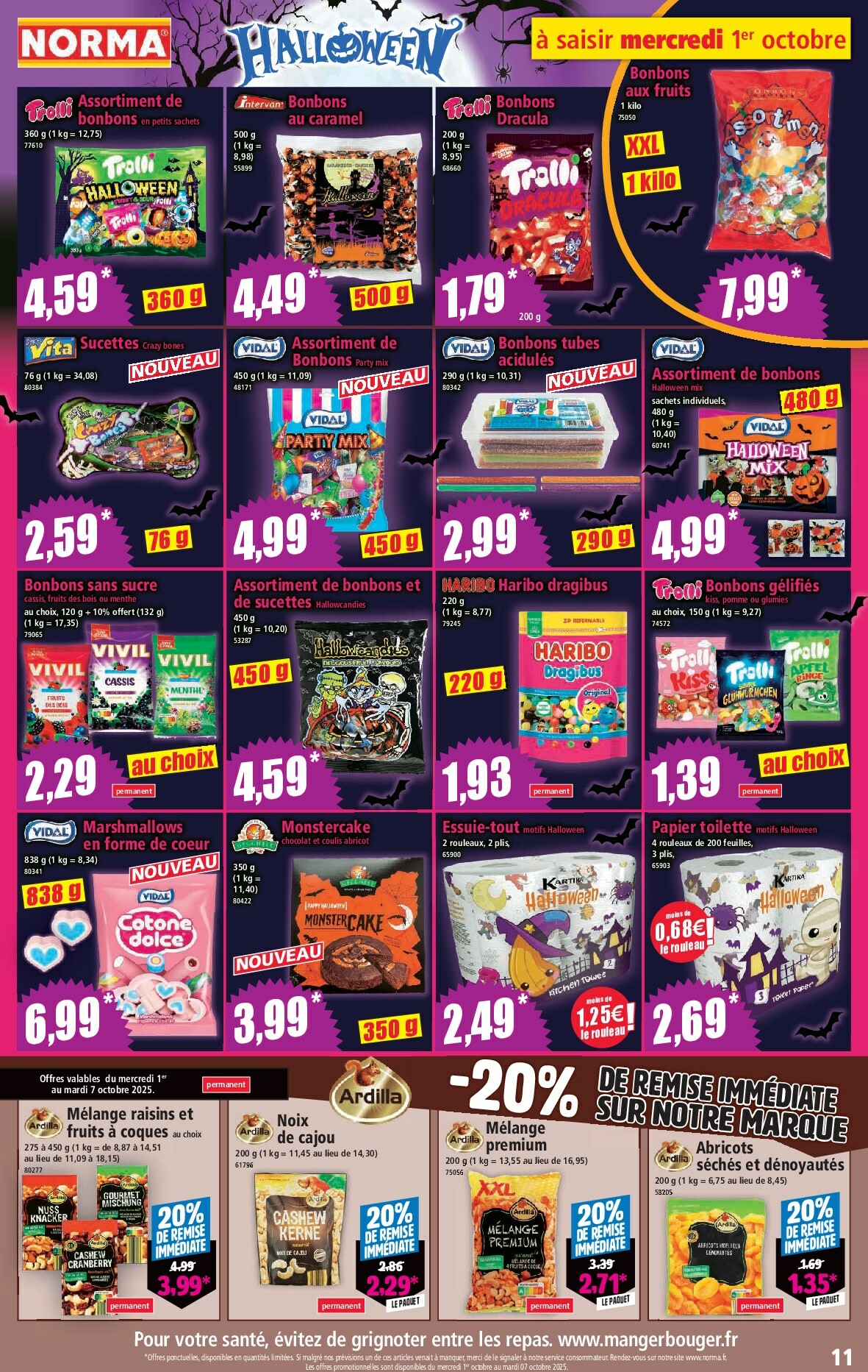 norma - Catalogue NORMA valable du 01/10 au 07/10 - page: 11