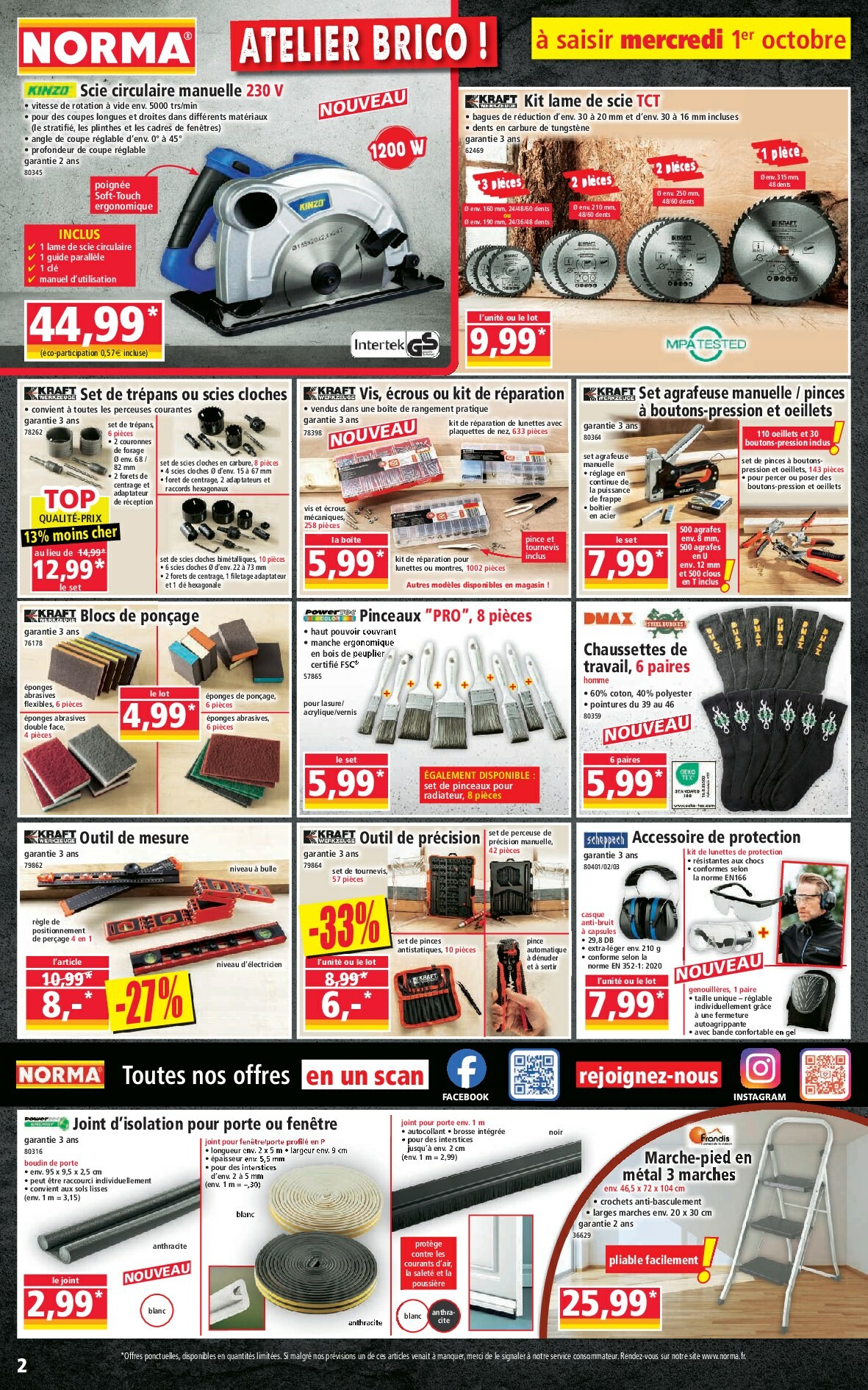 norma - Catalogue NORMA valable du 01/10 au 07/10 - page: 2