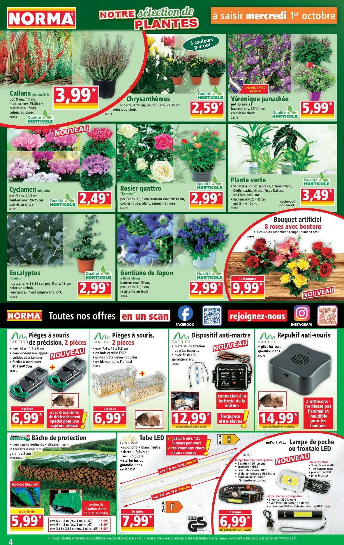 norma - Catalogue NORMA valable du 01/10 au 07/10 - page: 4
