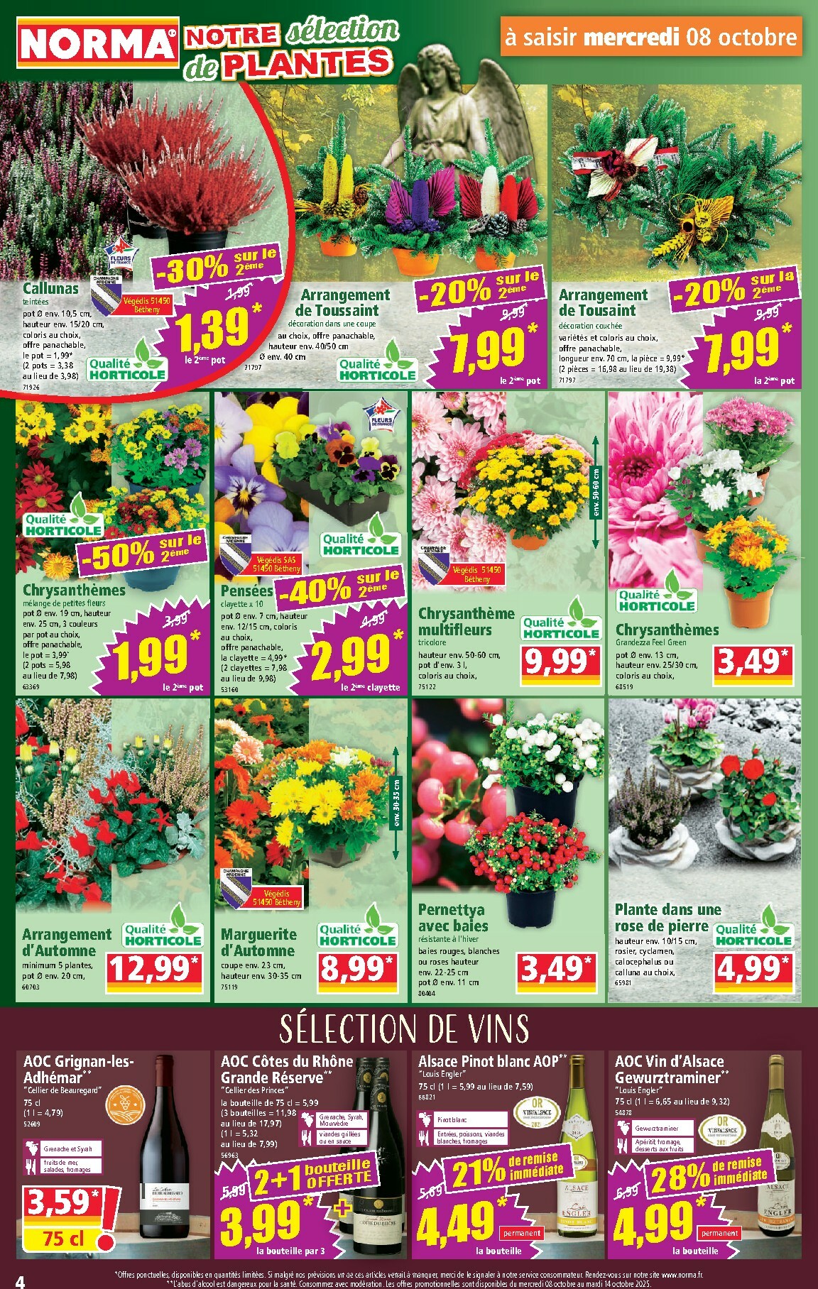 norma - Catalogue NORMA valable du 08/10 au 14/10 - page: 4