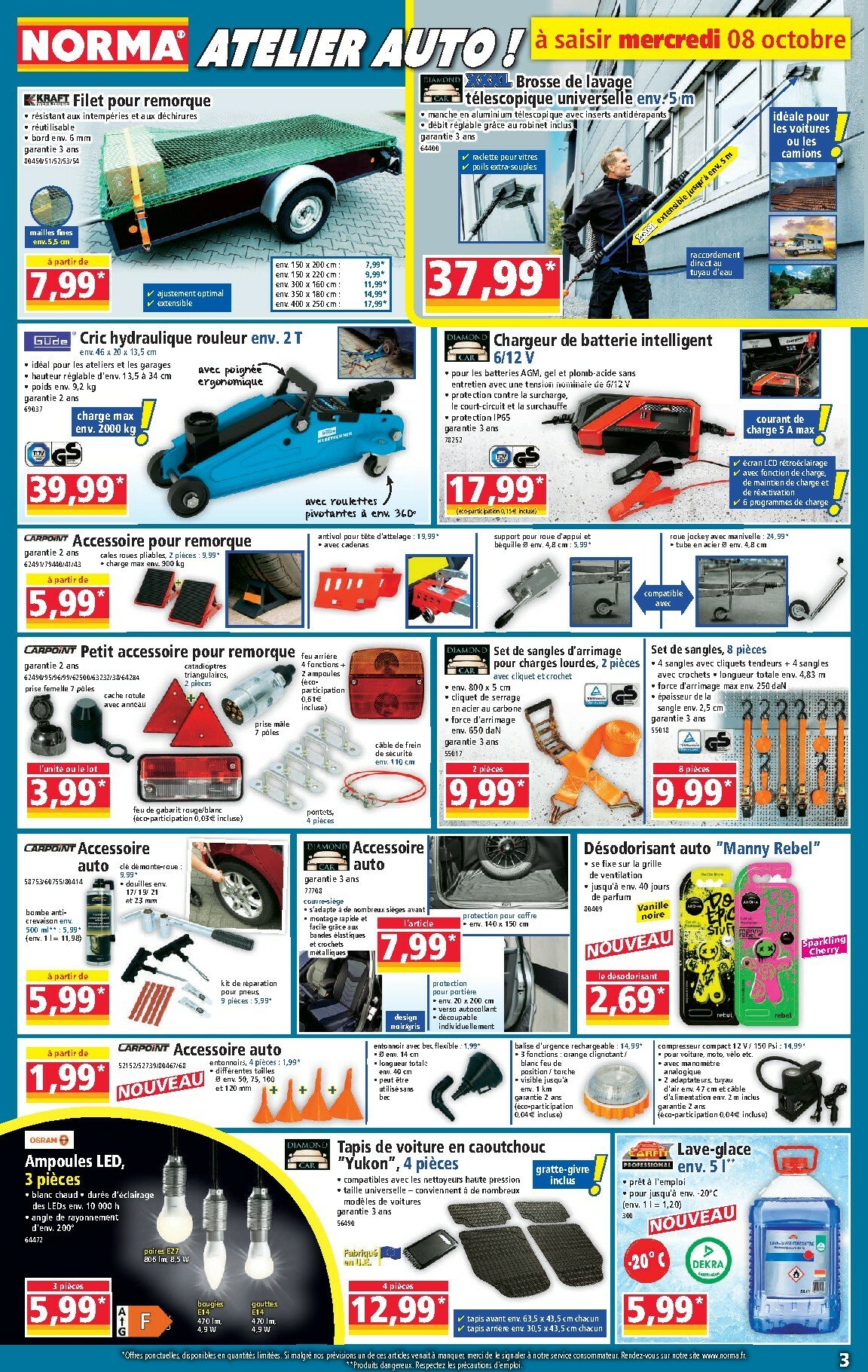 norma - Catalogue NORMA valable du 08/10 au 14/10 - page: 3