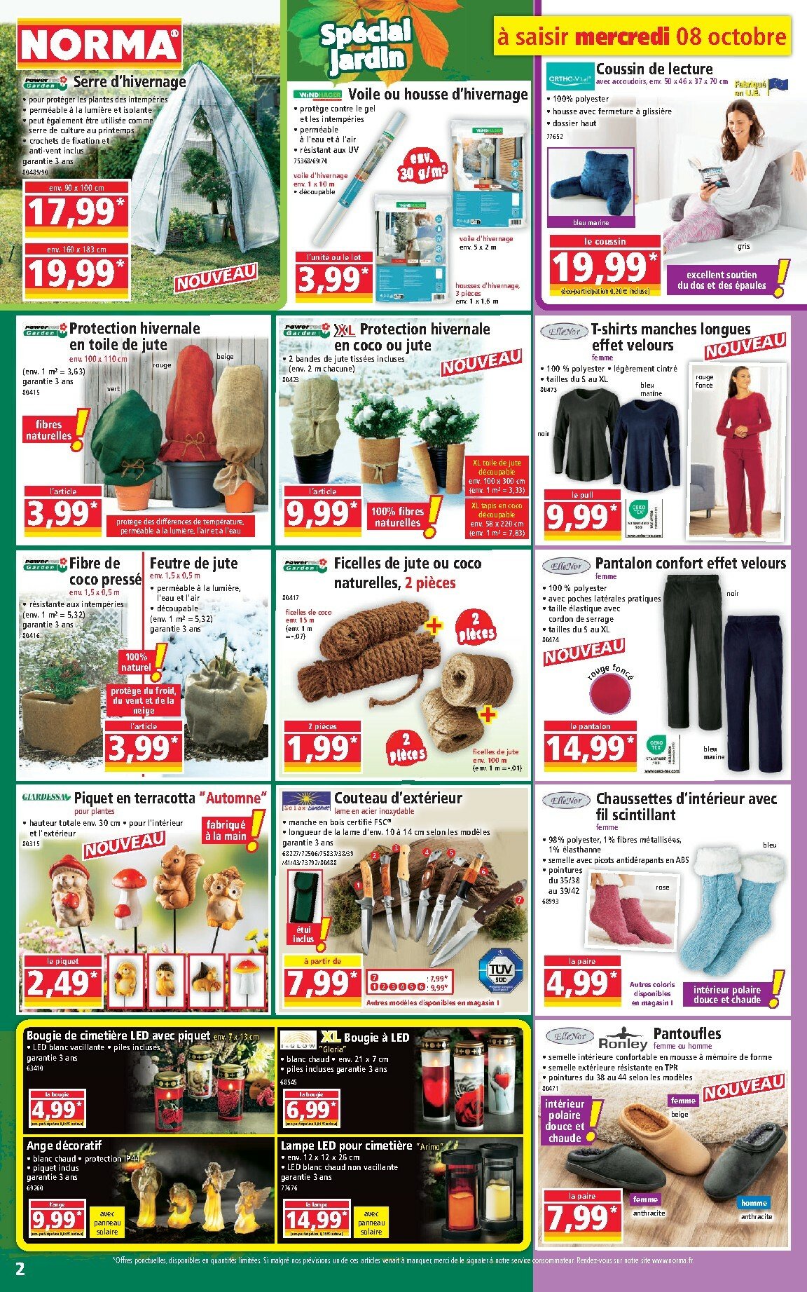 norma - Catalogue NORMA valable du 08/10 au 14/10 - page: 2