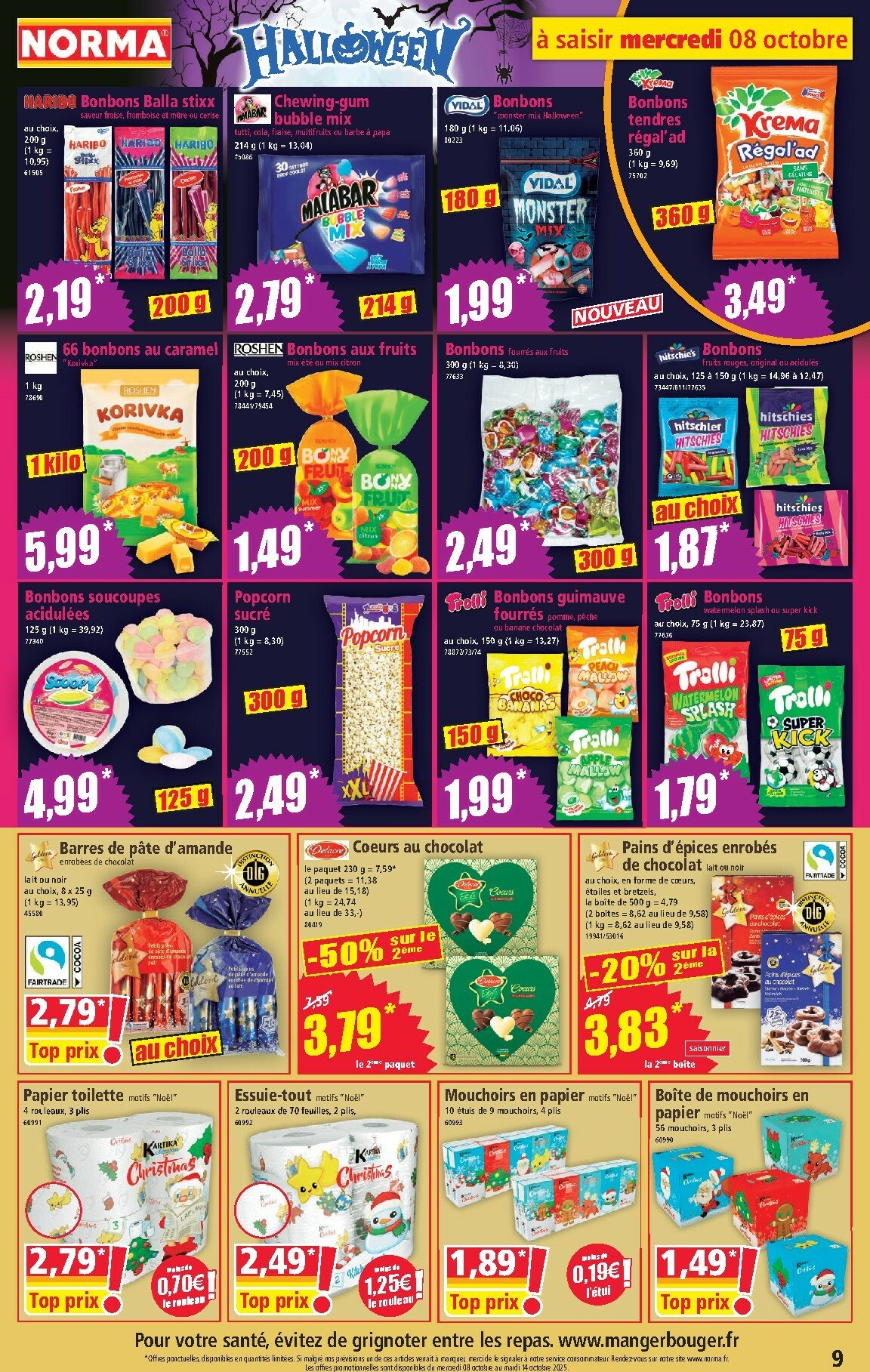 norma - Catalogue NORMA valable du 08/10 au 14/10 - page: 9