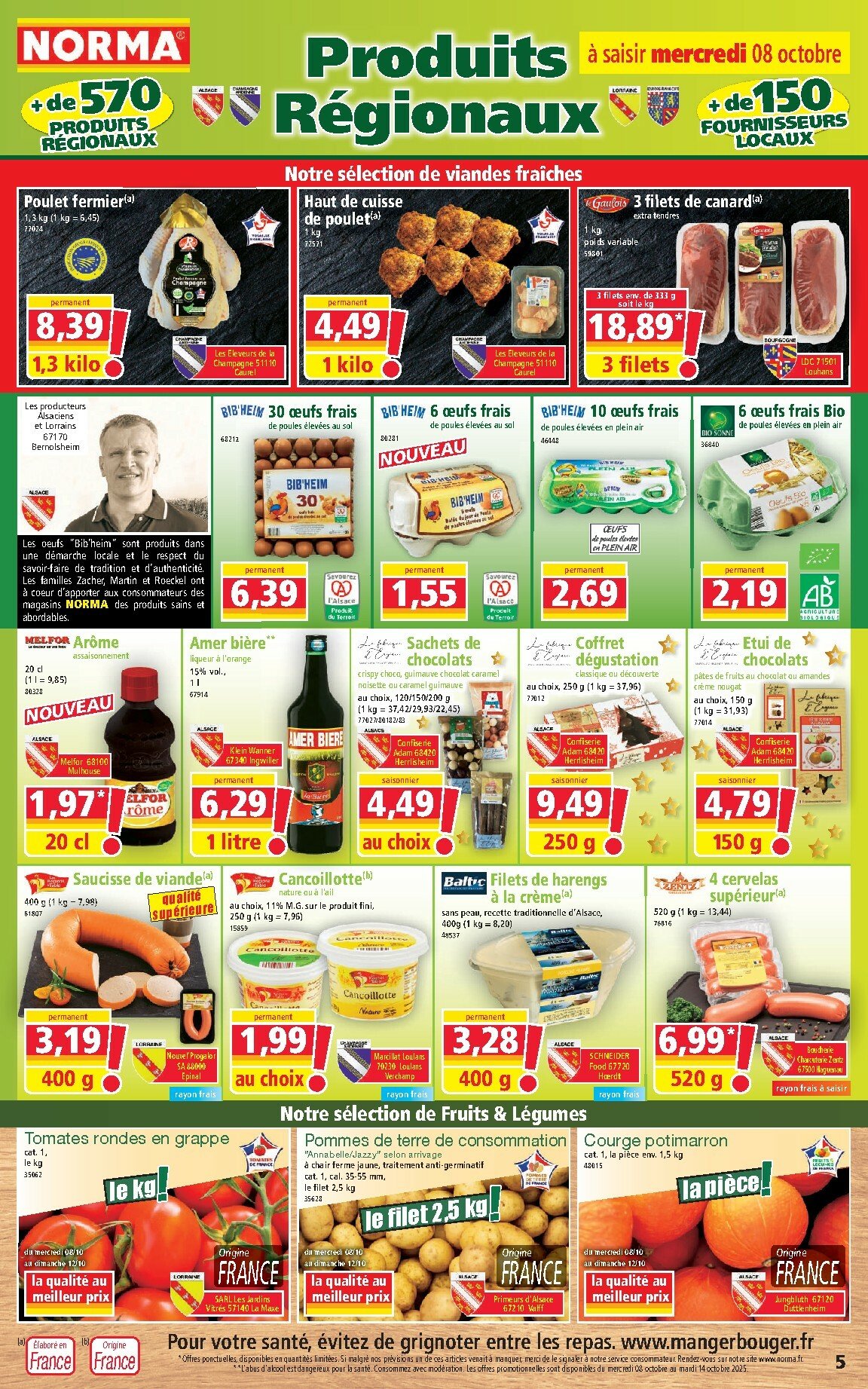 norma - Catalogue NORMA valable du 08/10 au 14/10 - page: 5