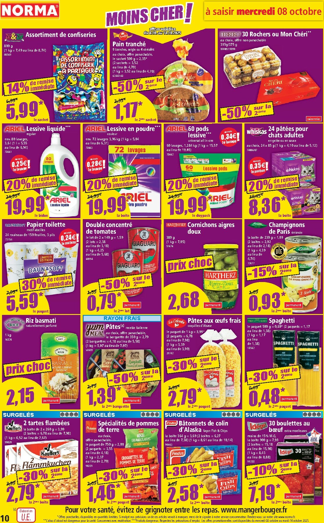 norma - Catalogue NORMA valable du 08/10 au 14/10 - page: 10