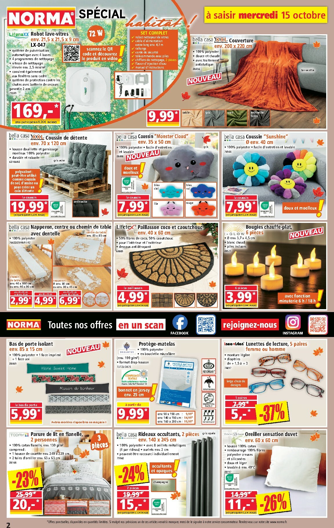 norma - Catalogue NORMA valable du 15/10 au 21/10 - page: 2
