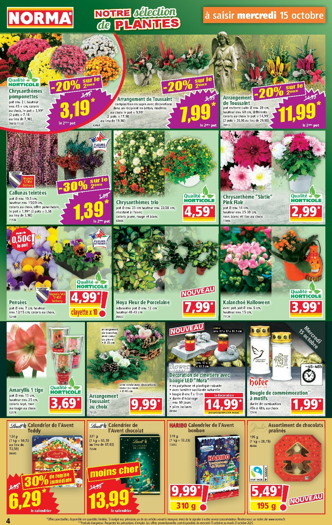 norma - Catalogue NORMA valable du 15/10 au 21/10 - page: 4