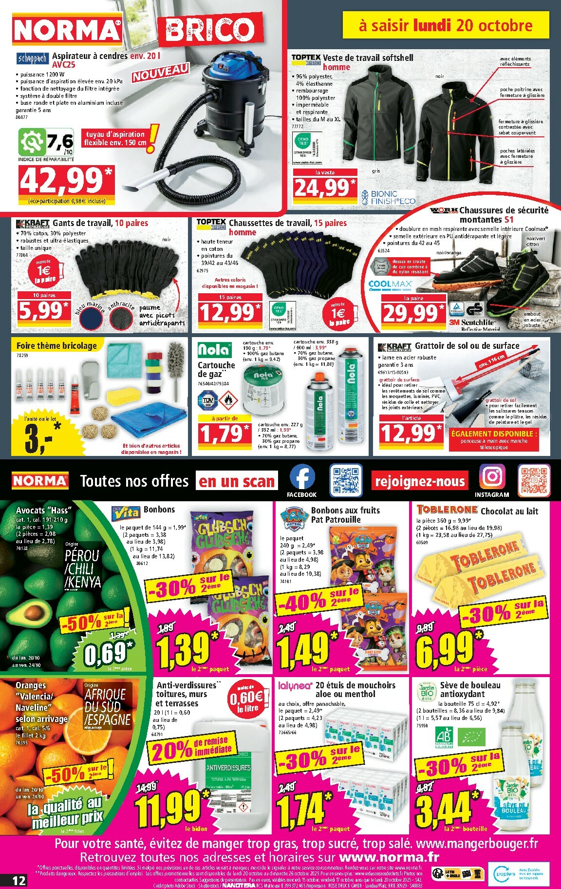 norma - Catalogue NORMA valable du 15/10 au 21/10 - page: 12