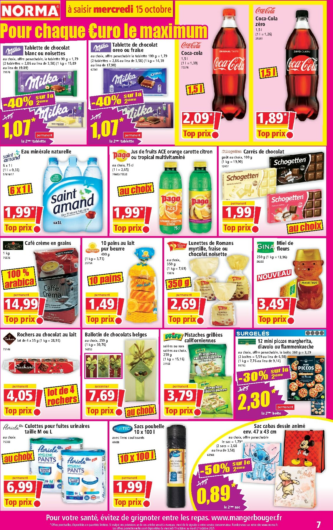 norma - Catalogue NORMA valable du 15/10 au 21/10 - page: 7