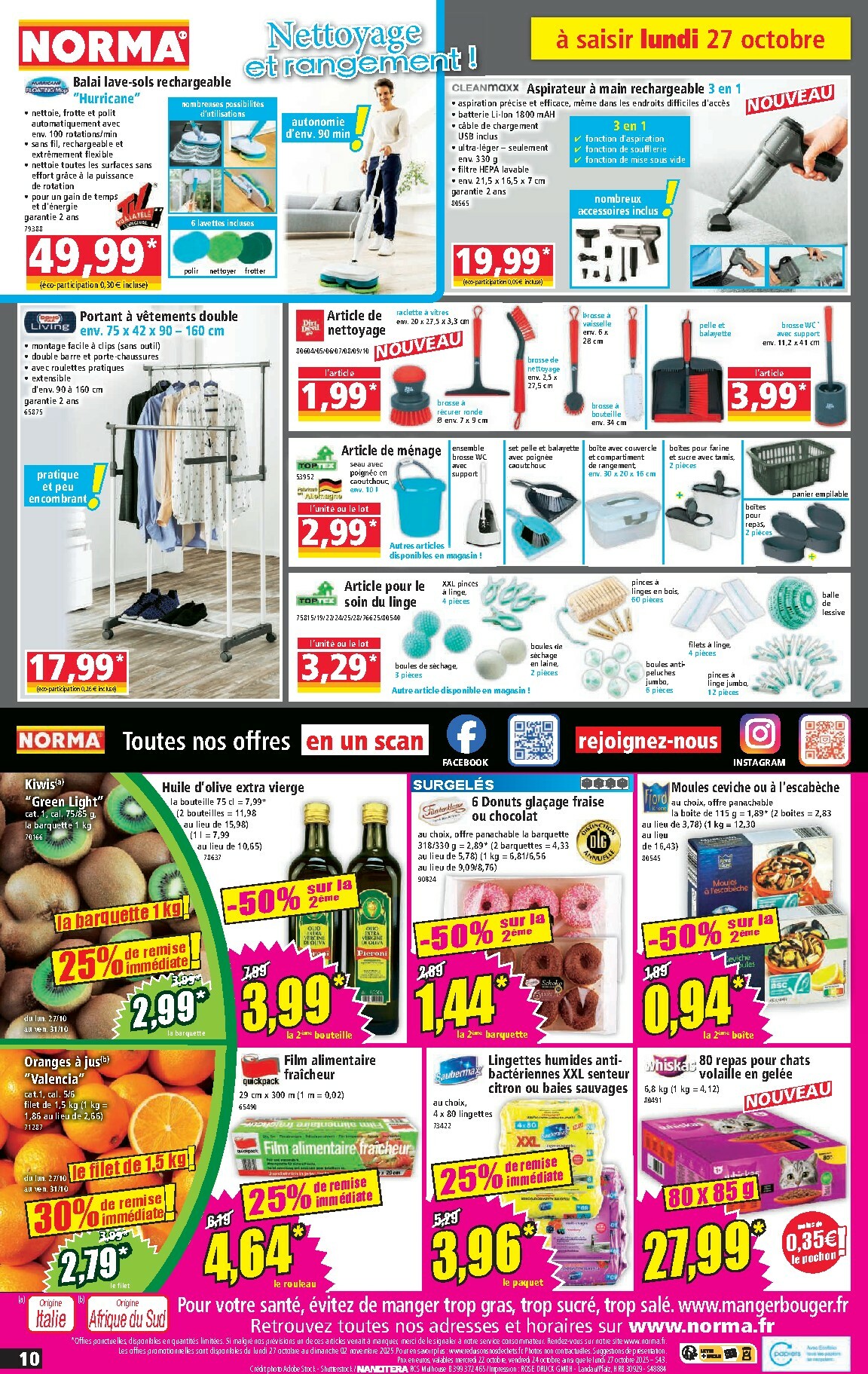 norma - Catalogue NORMA valable du 22/10 au 28/10 - page: 10