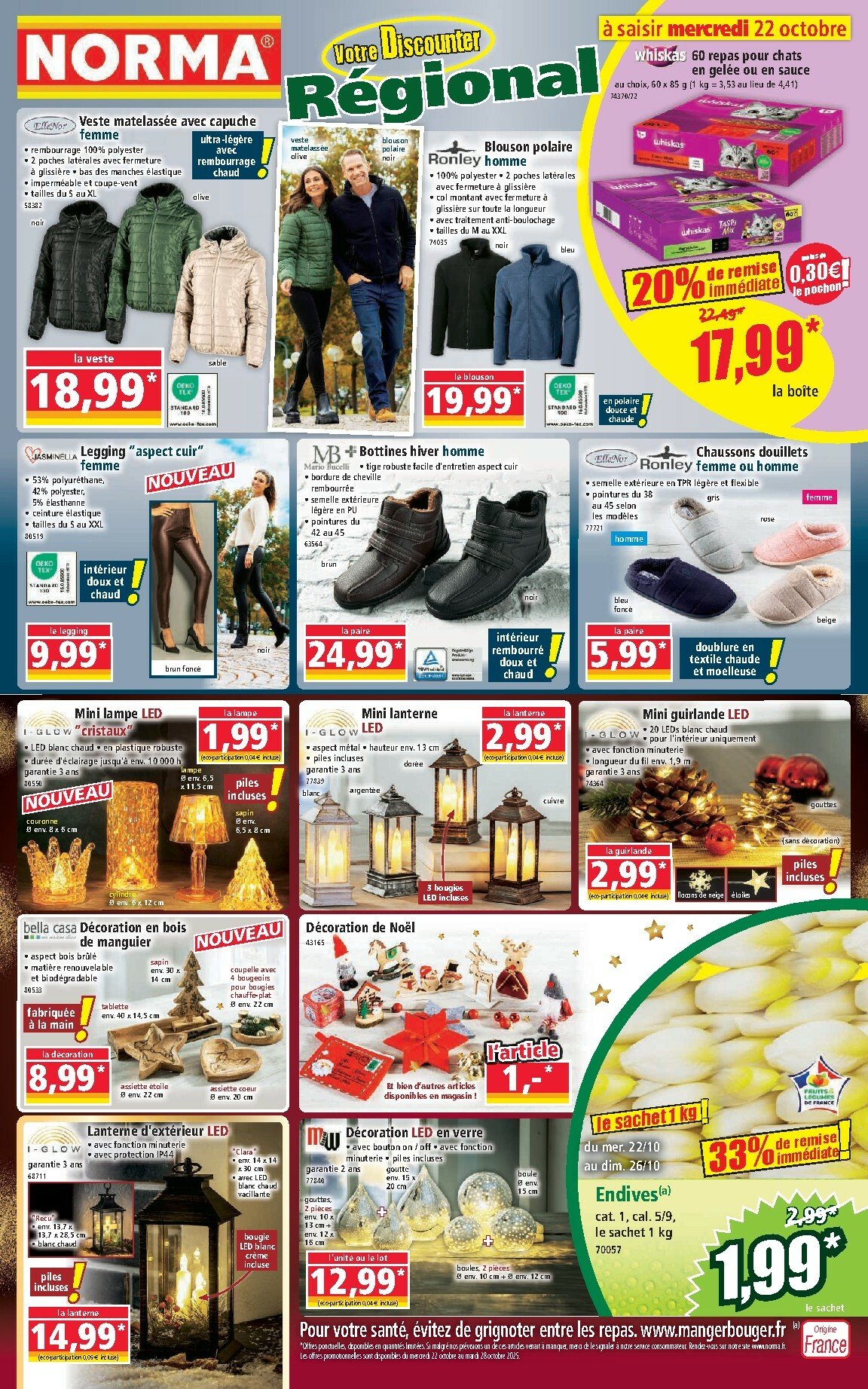 norma - Catalogue NORMA valable du 22/10 au 28/10