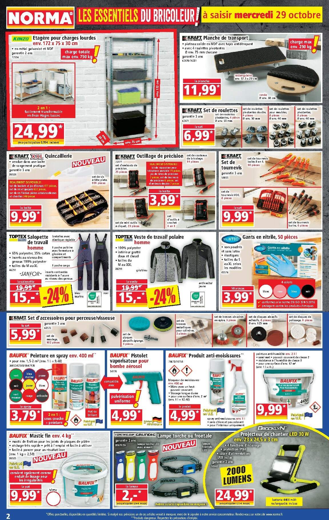 norma - Catalogue NORMA valable du 29/10 au 04/11 - page: 2