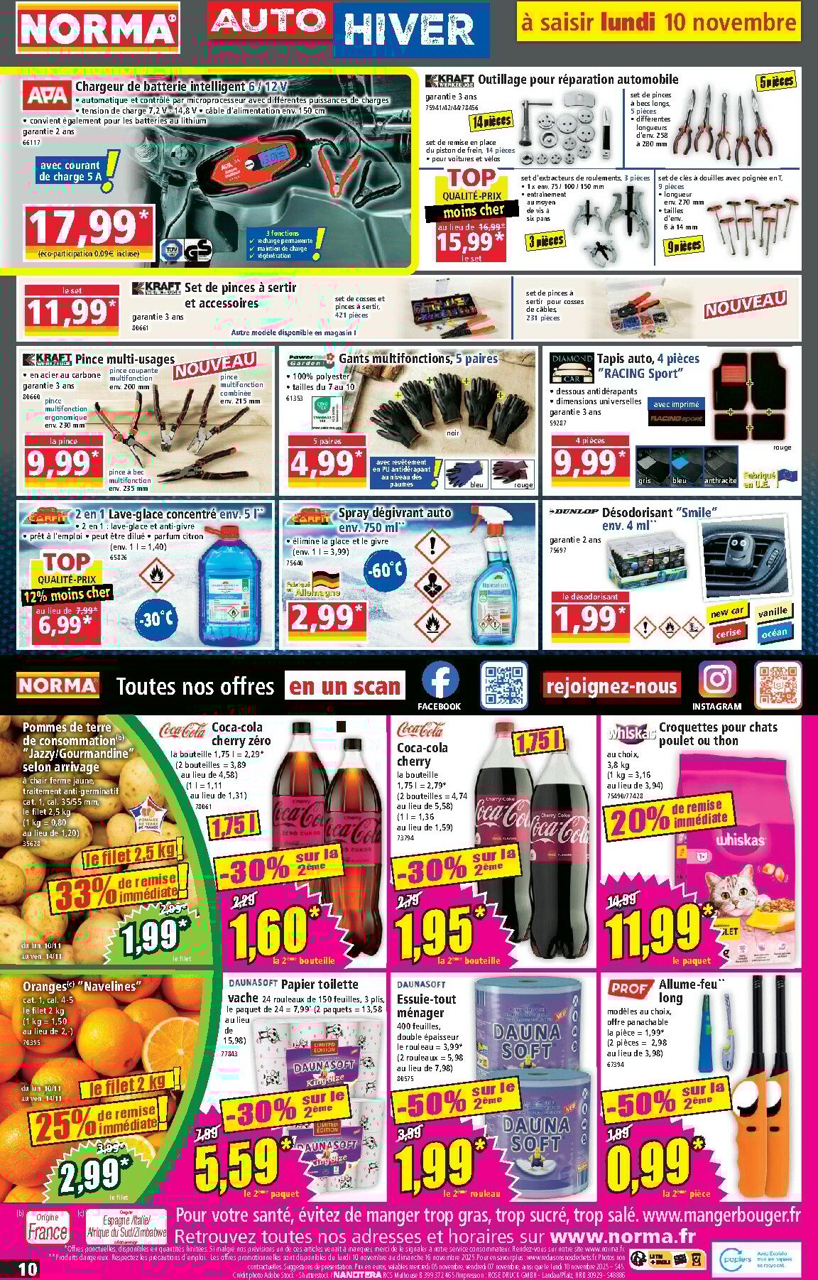 norma - Catalogue NORMA valable du 05/11 au 11/11 - page: 10