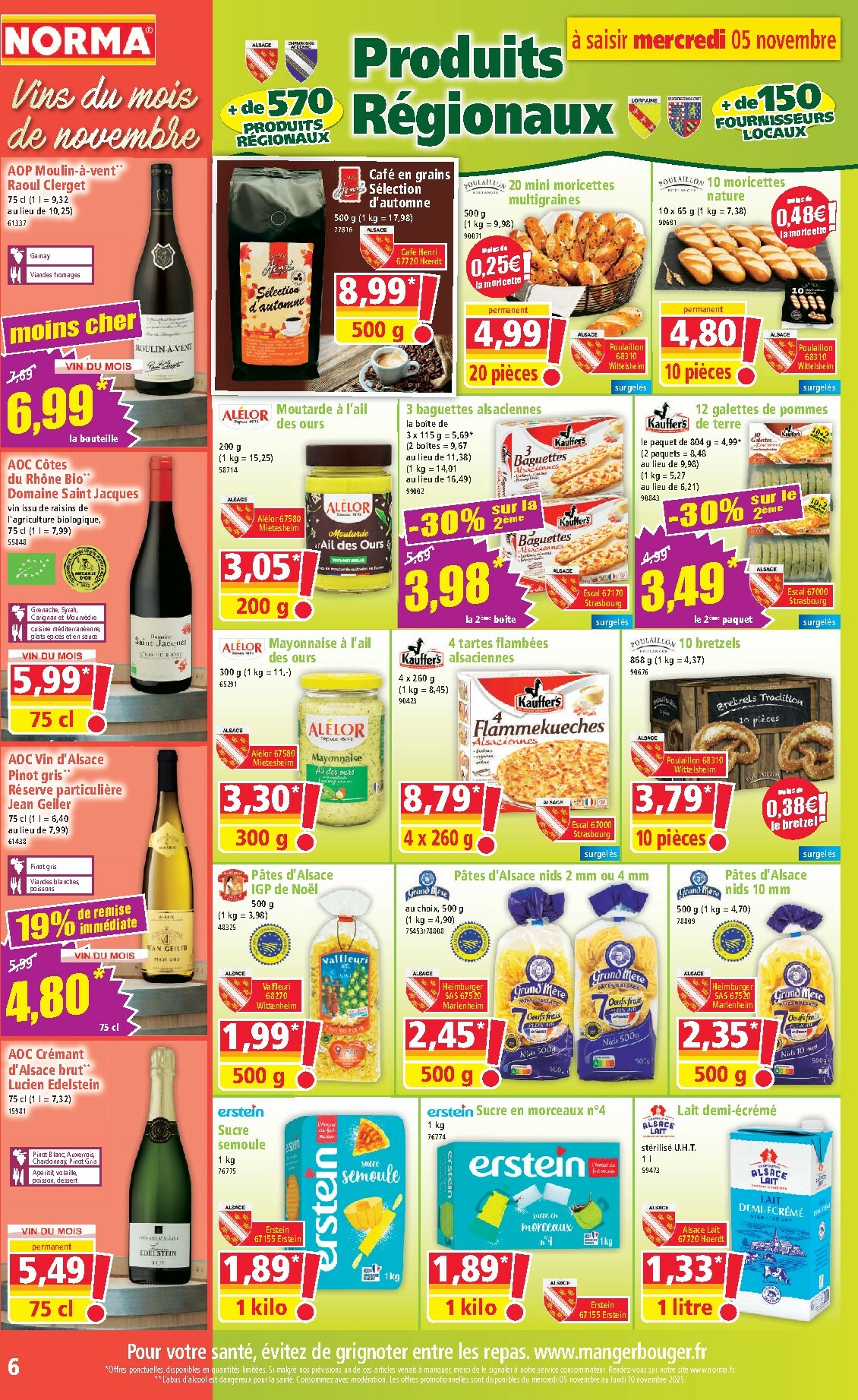 norma - Catalogue NORMA valable du 05/11 au 11/11 - page: 6