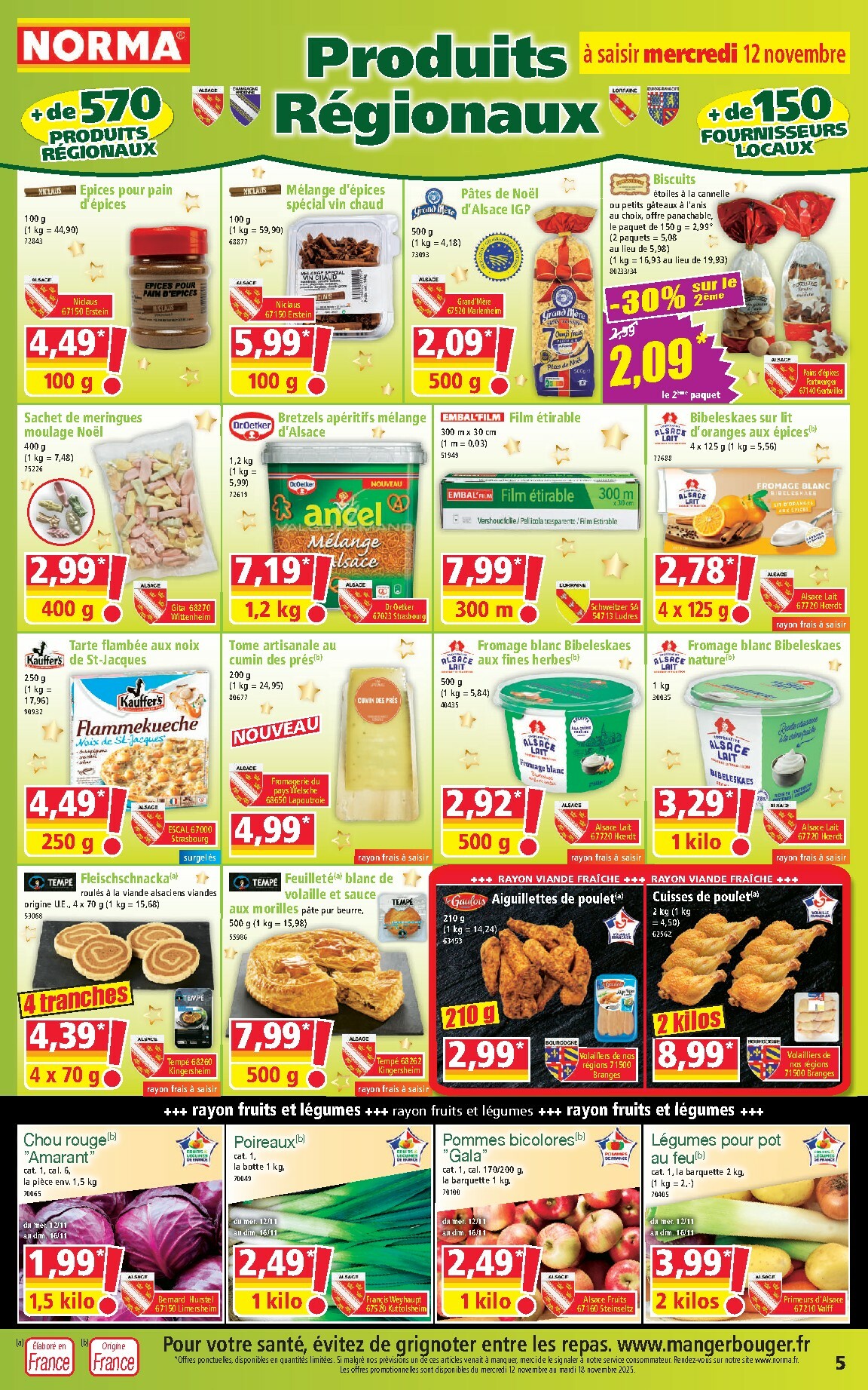 norma - Catalogue NORMA valable du 12/11 au 18/11 - page: 5