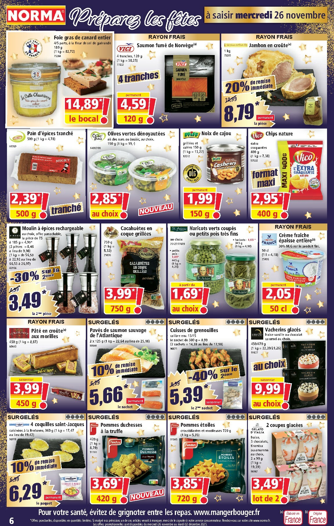 norma - Catalogue NORMA valable du 26/11 au 02/12 - page: 6