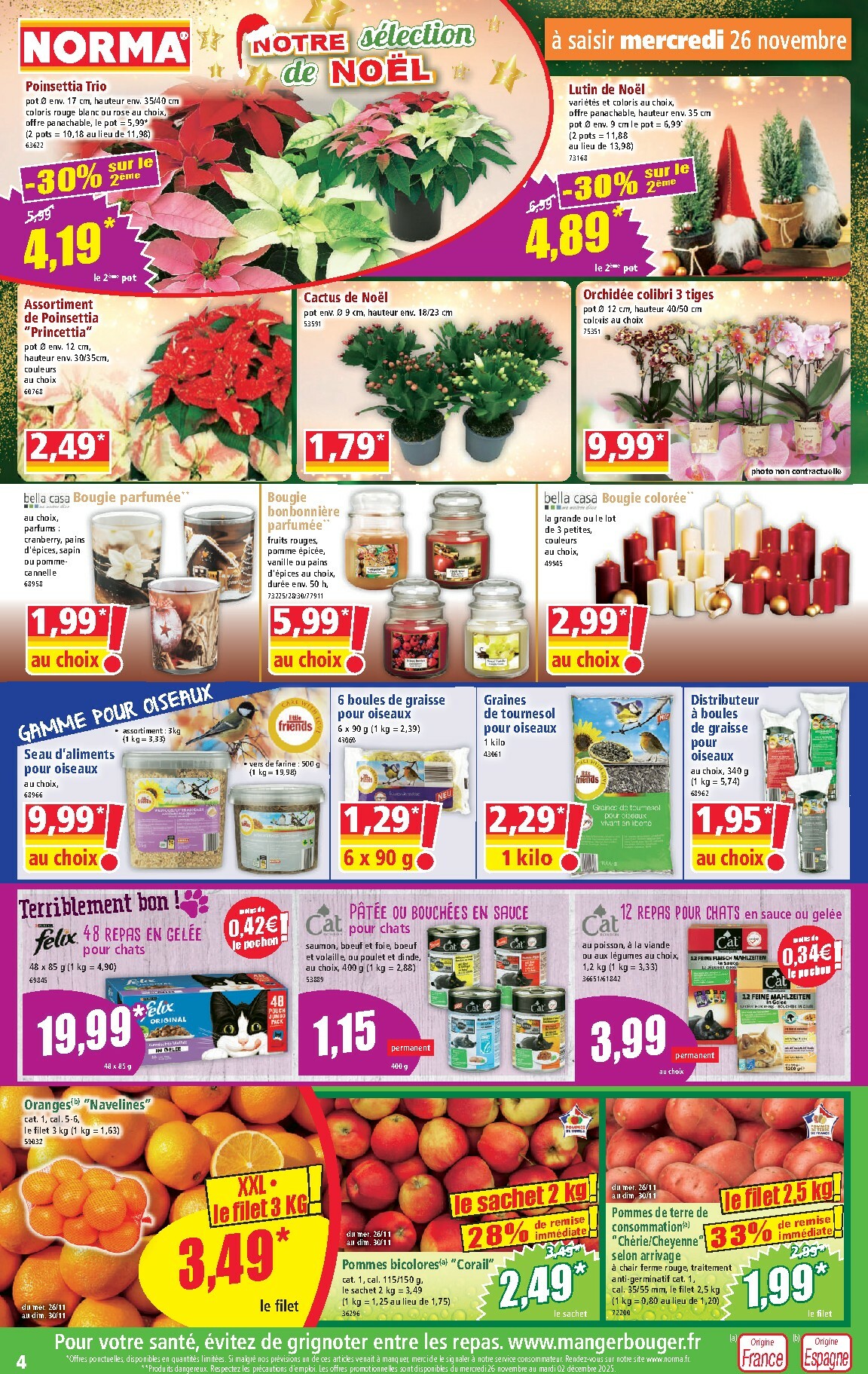 norma - Catalogue NORMA valable du 26/11 au 02/12 - page: 4