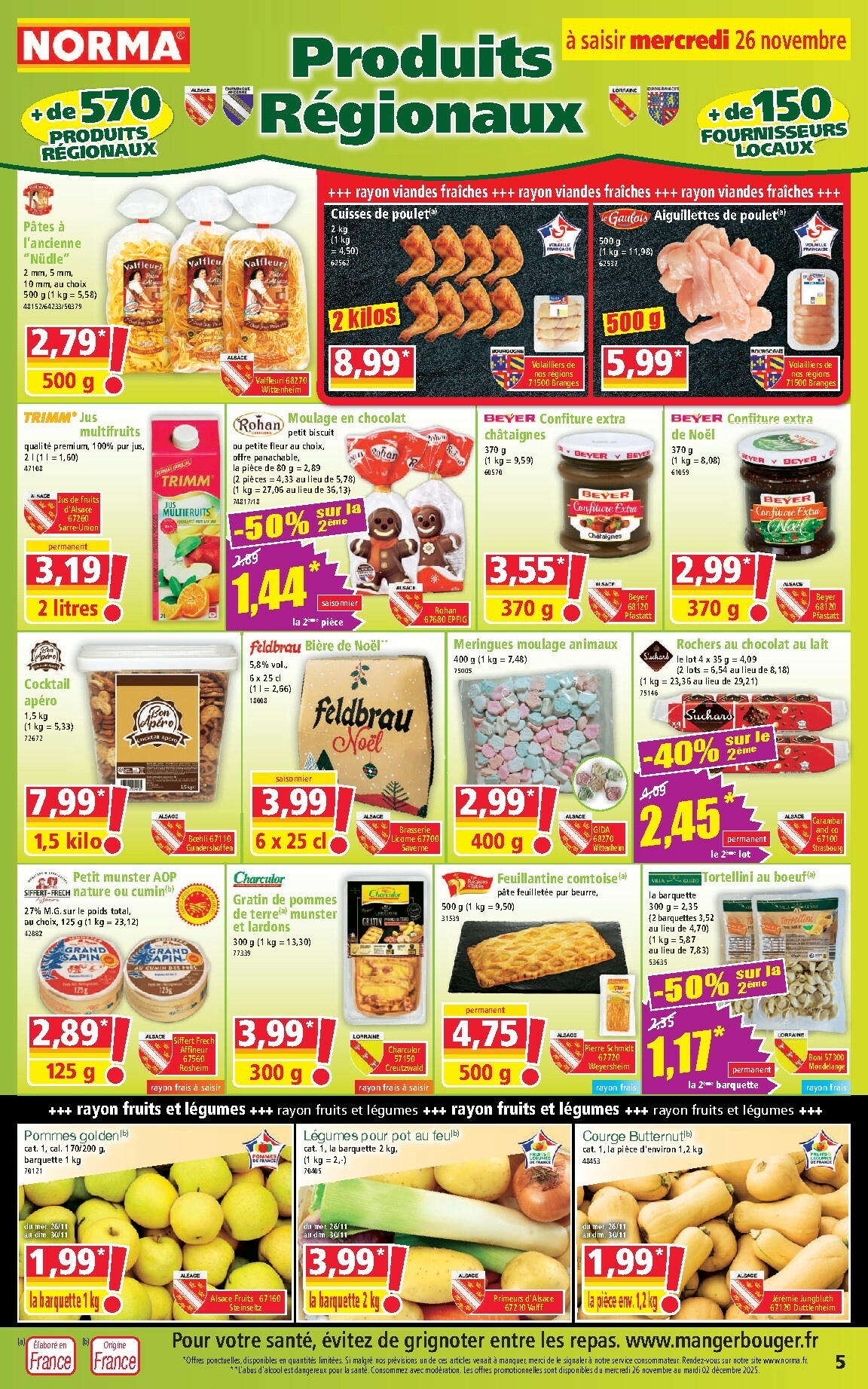 norma - Catalogue NORMA valable du 26/11 au 02/12 - page: 5