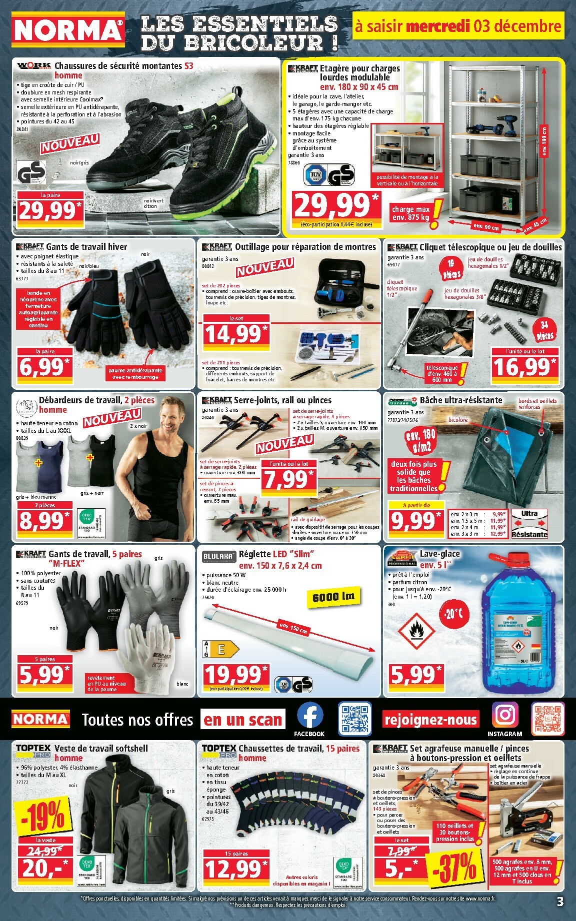 norma - Catalogue NORMA valable du 03/12 au 09/12 - page: 3