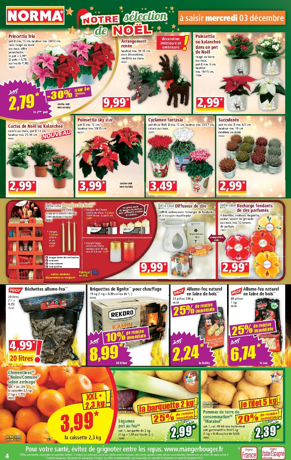 norma - Catalogue NORMA valable du 03/12 au 09/12 - page: 4