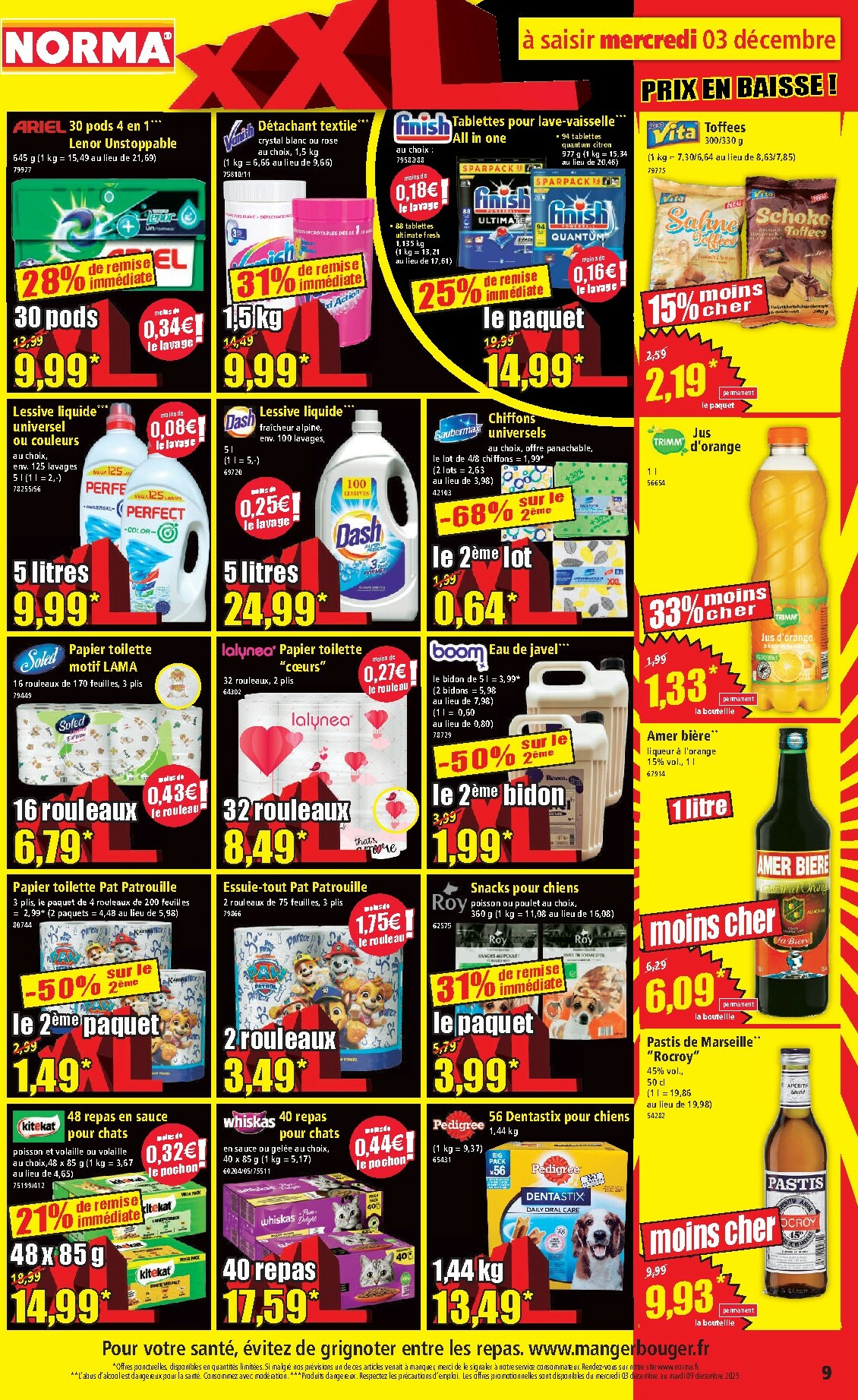 norma - Catalogue NORMA valable du 03/12 au 09/12 - page: 9