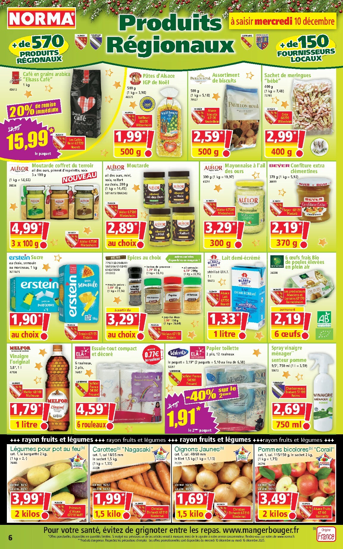 norma - Catalogue NORMA valable du 10/12 au 16/12 - page: 6