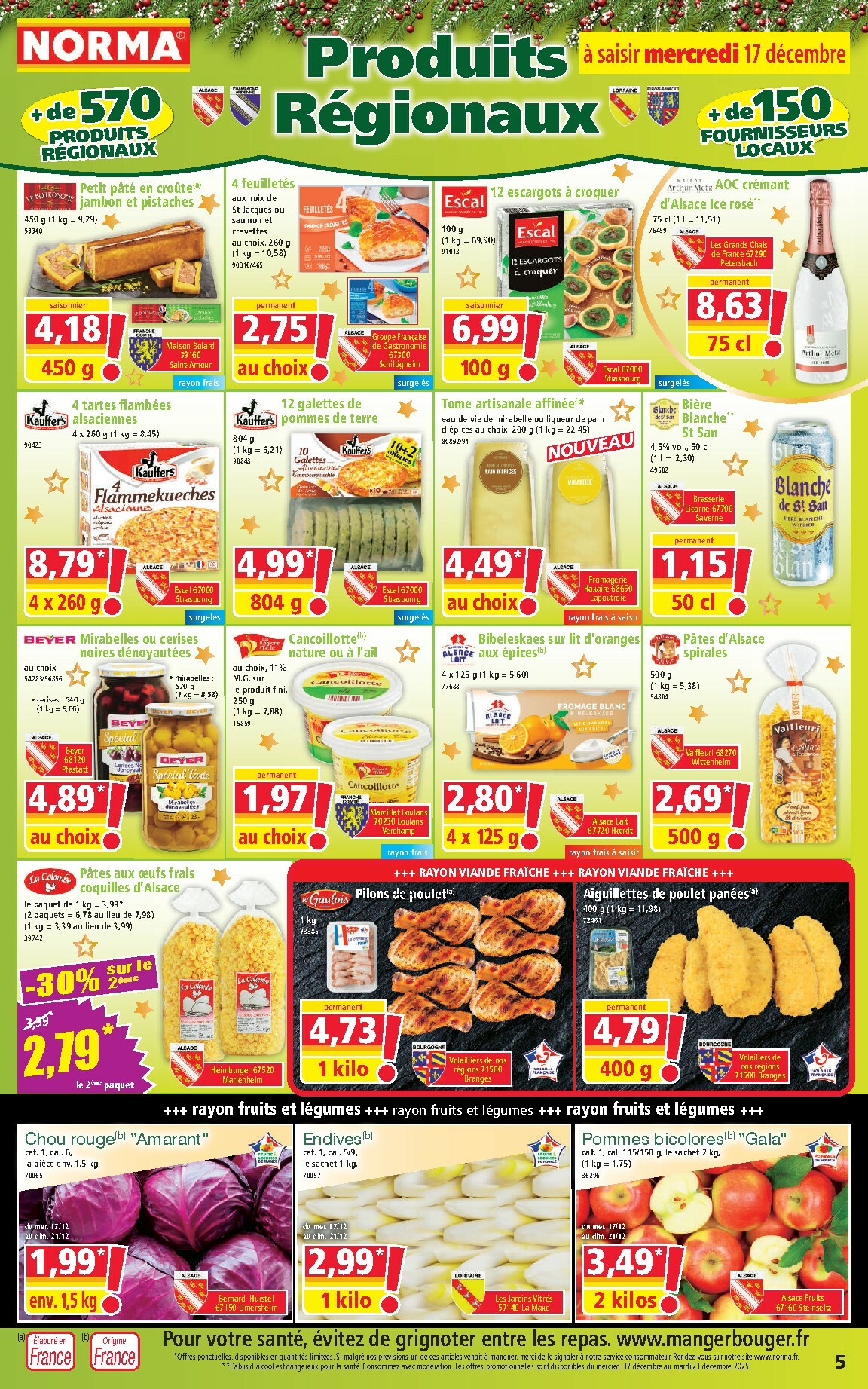 norma - Catalogue NORMA valable du 17/12 au 23/12 - page: 5