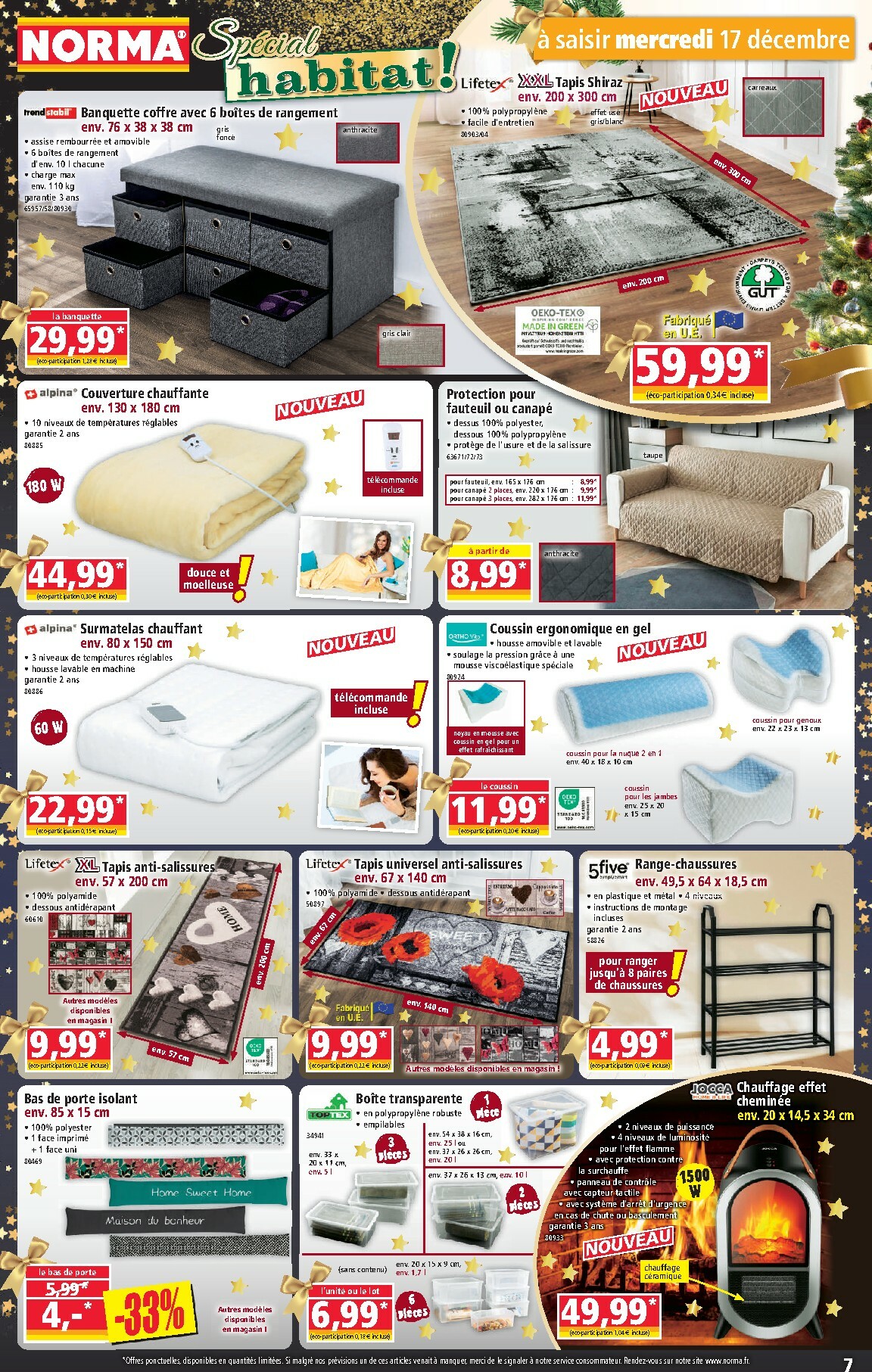 norma - Catalogue NORMA valable du 17/12 au 23/12 - page: 7