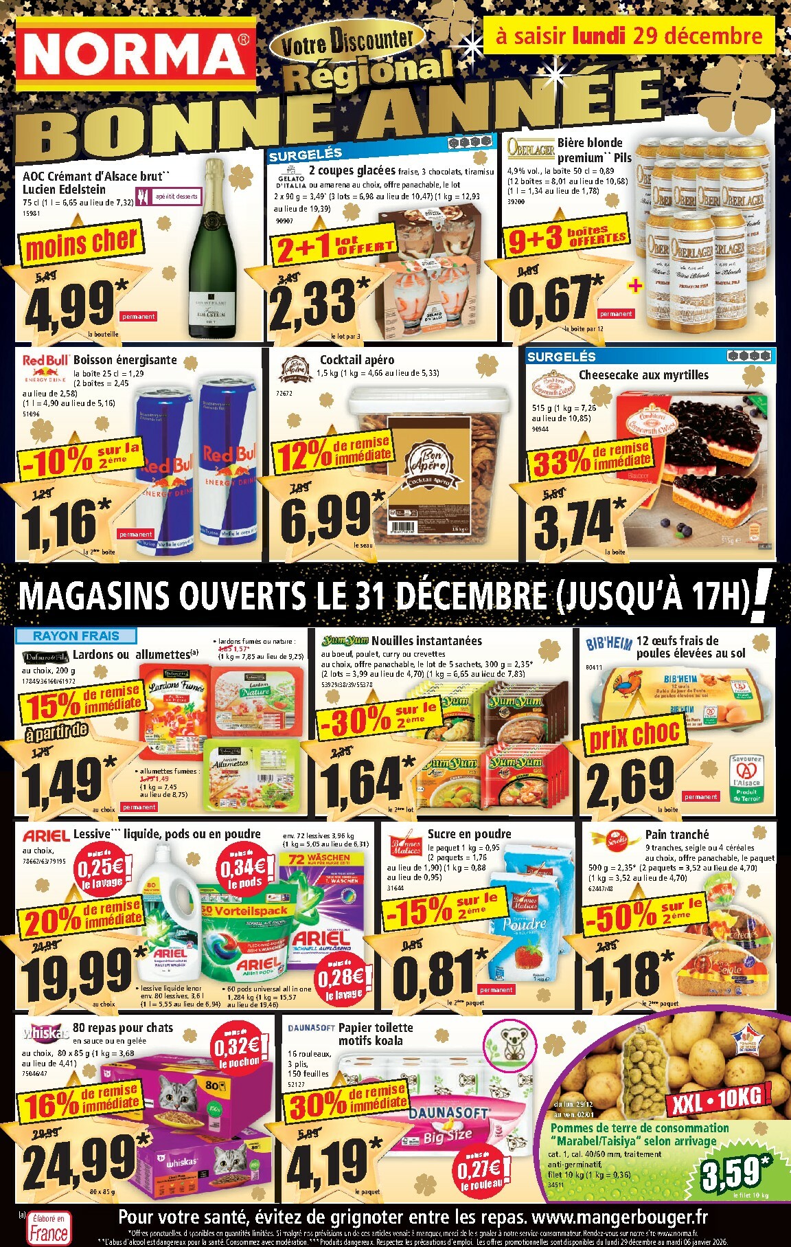 norma - Catalogue NORMA valable du 29/12 au 04/01