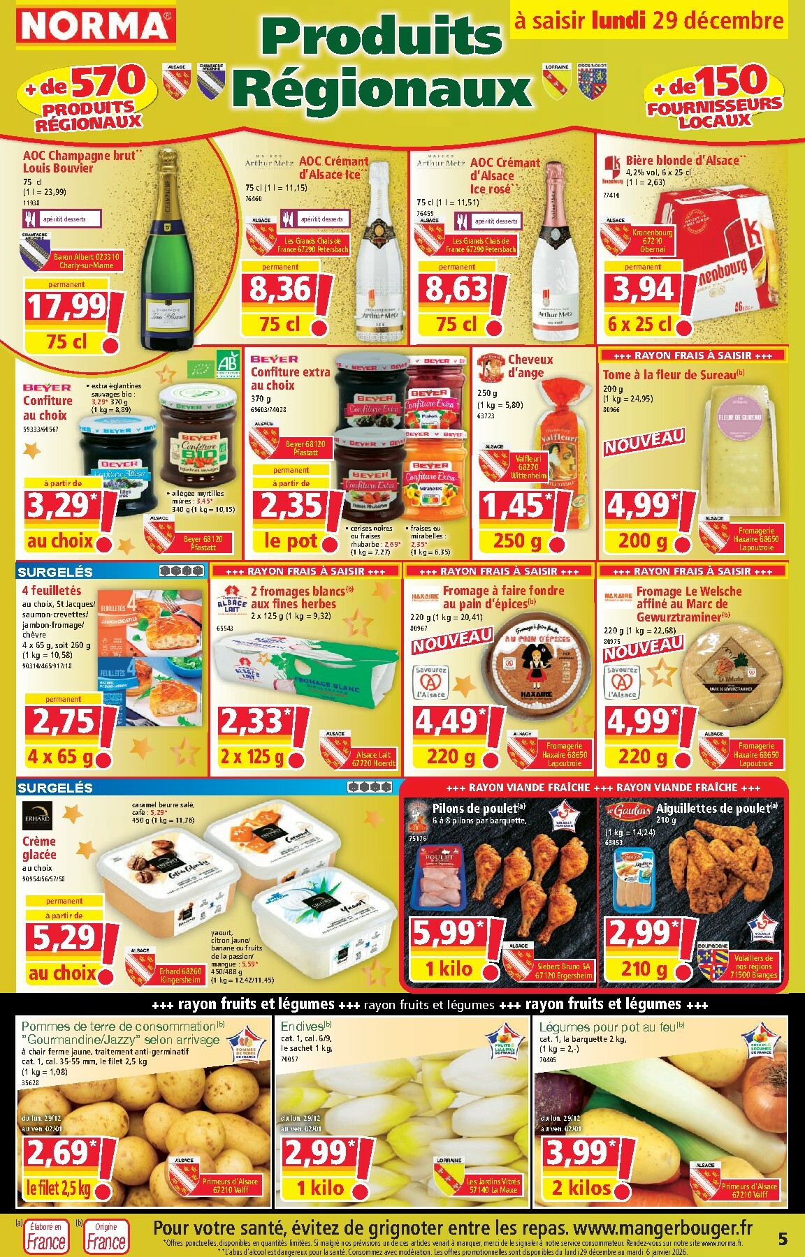 norma - Catalogue NORMA valable du 29/12 au 04/01 - page: 5