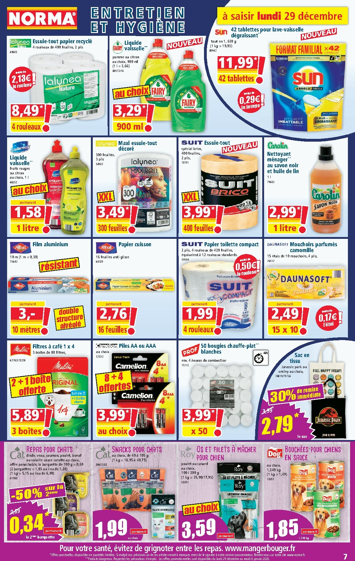 norma - Catalogue NORMA valable du 29/12 au 04/01 - page: 7