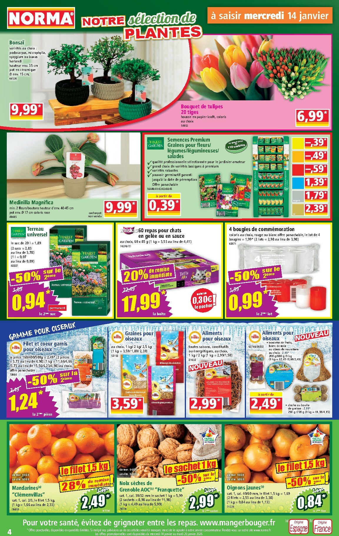 norma - Catalogue NORMA valable du 14/01 au 20/01 - page: 4