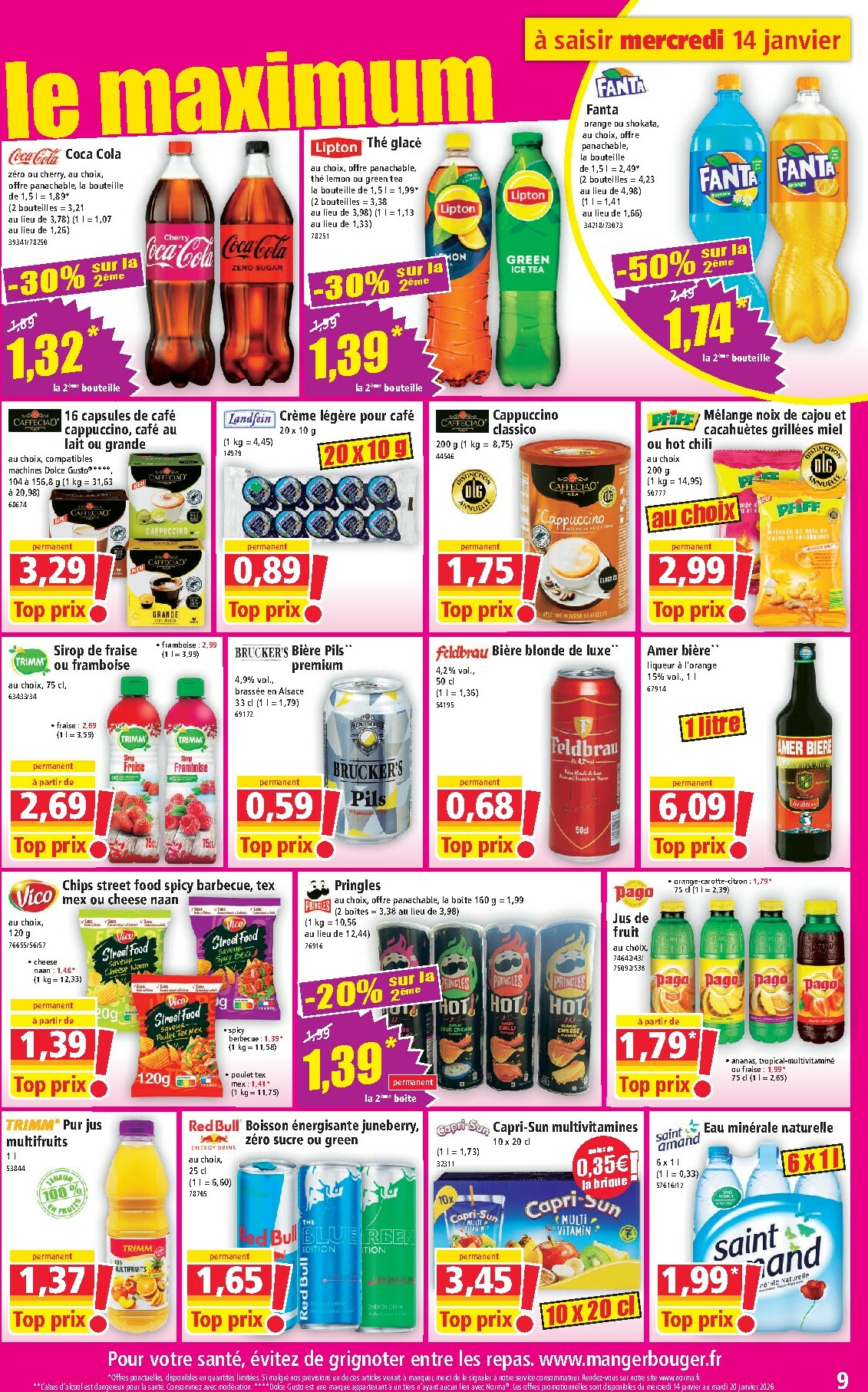 norma - Catalogue NORMA valable du 14/01 au 20/01 - page: 9