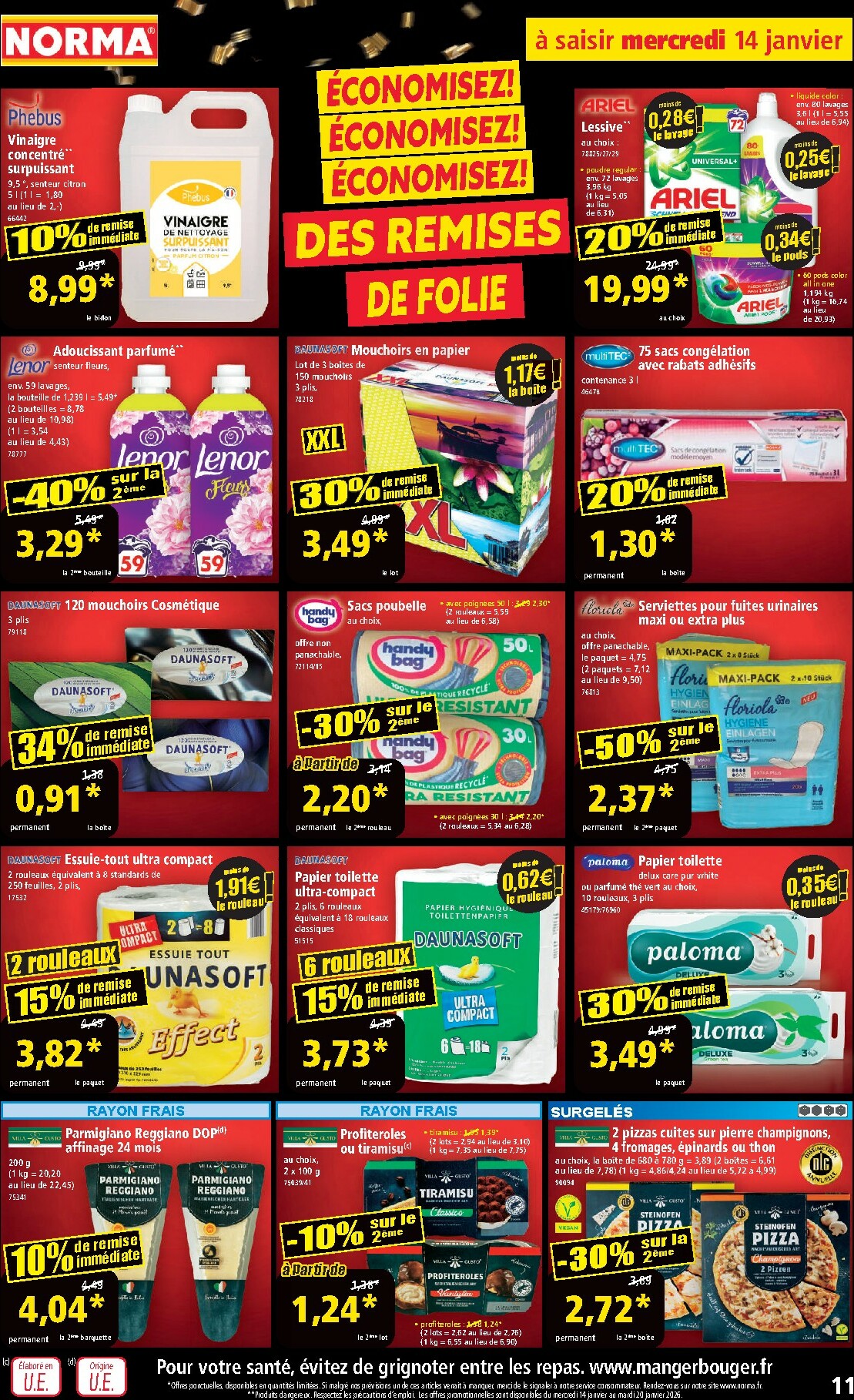 norma - Catalogue NORMA valable du 14/01 au 20/01 - page: 11