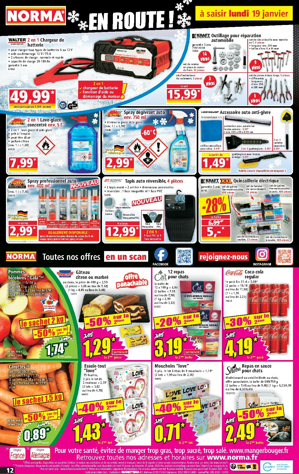 norma - Catalogue NORMA valable du 14/01 au 20/01 - page: 12
