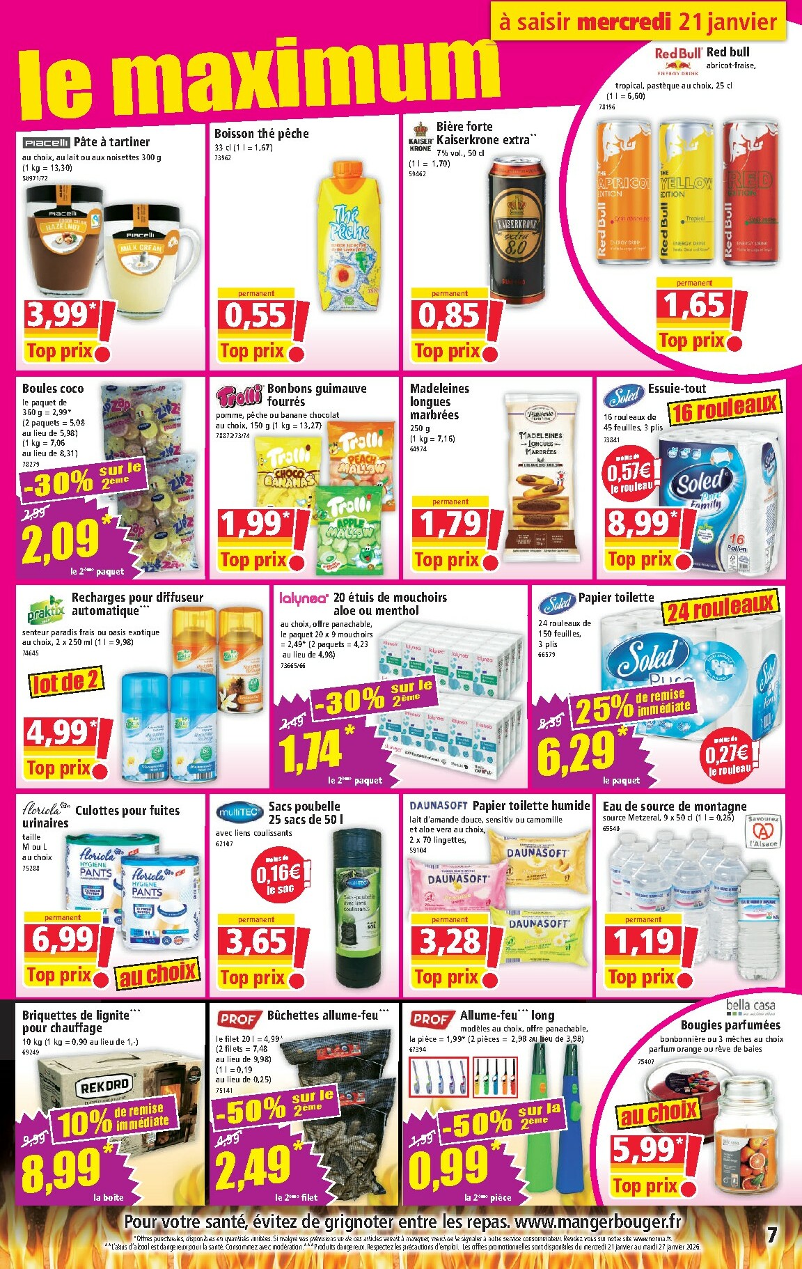 norma - Catalogue NORMA valable du 21/01 au 27/01 - page: 7