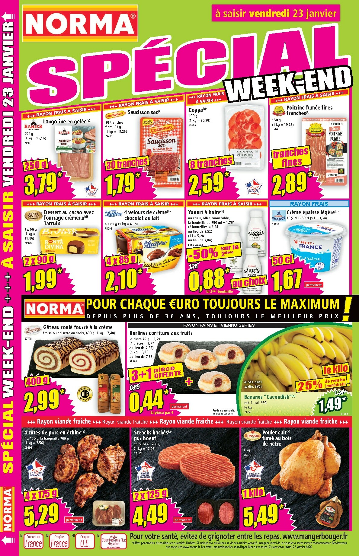 norma - Catalogue NORMA valable du 21/01 au 27/01 - page: 14