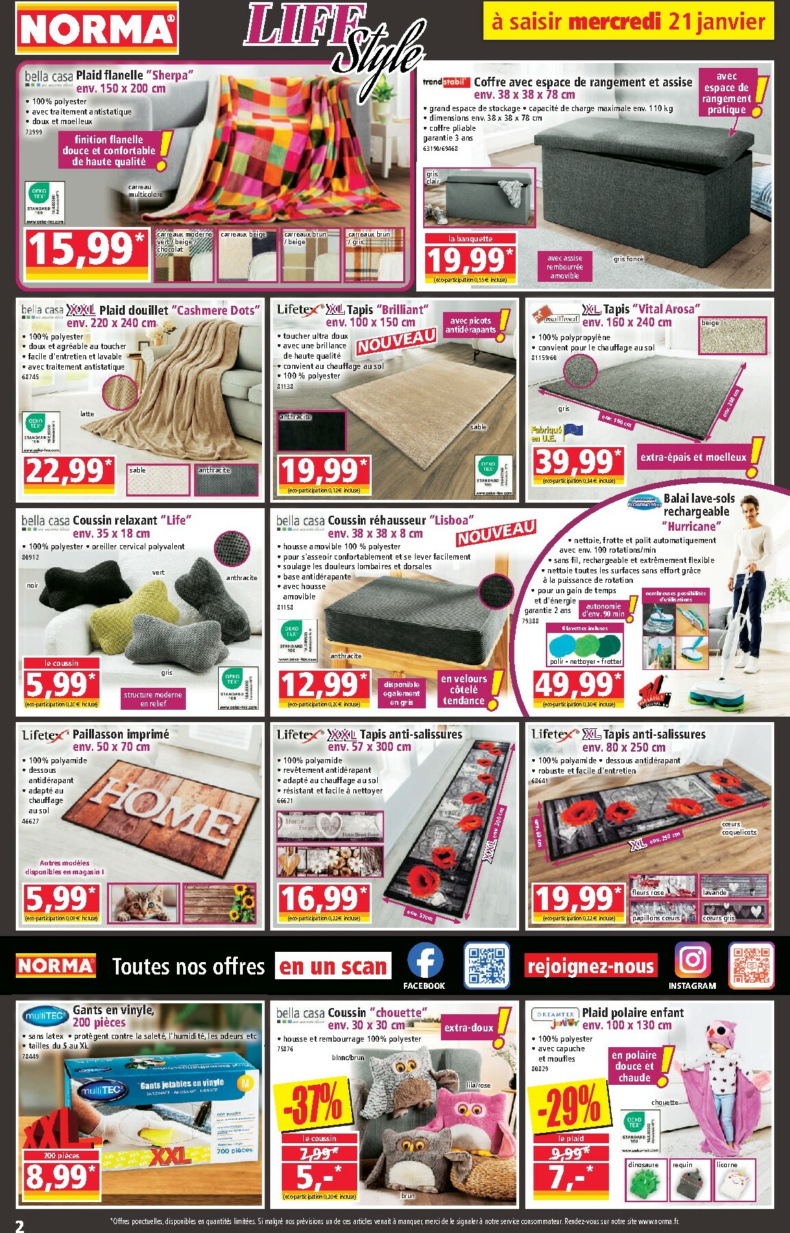 norma - Catalogue NORMA valable du 21/01 au 27/01 - page: 2