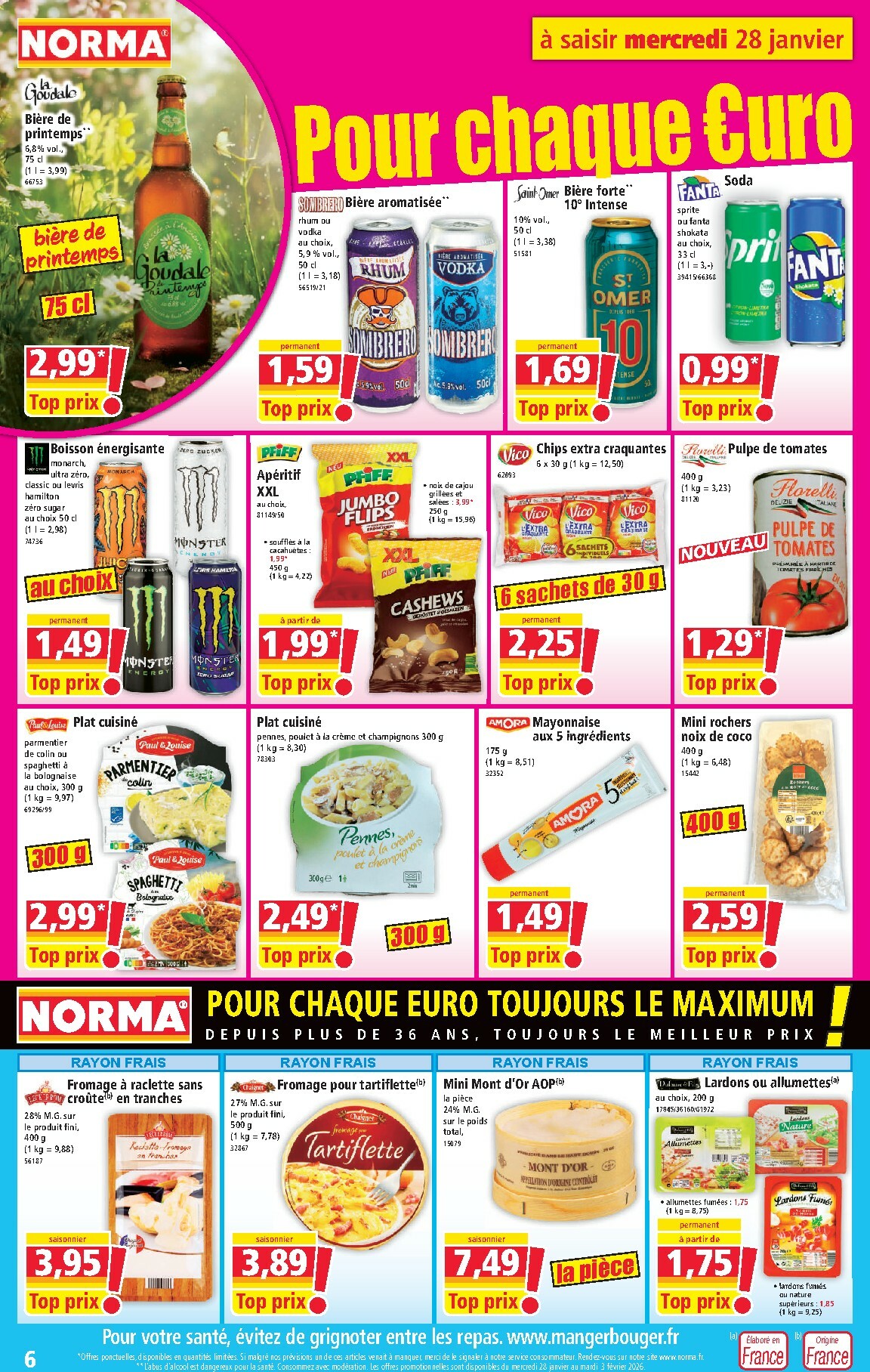 norma - Catalogue NORMA valable du 28/01 au 03/02 - page: 6