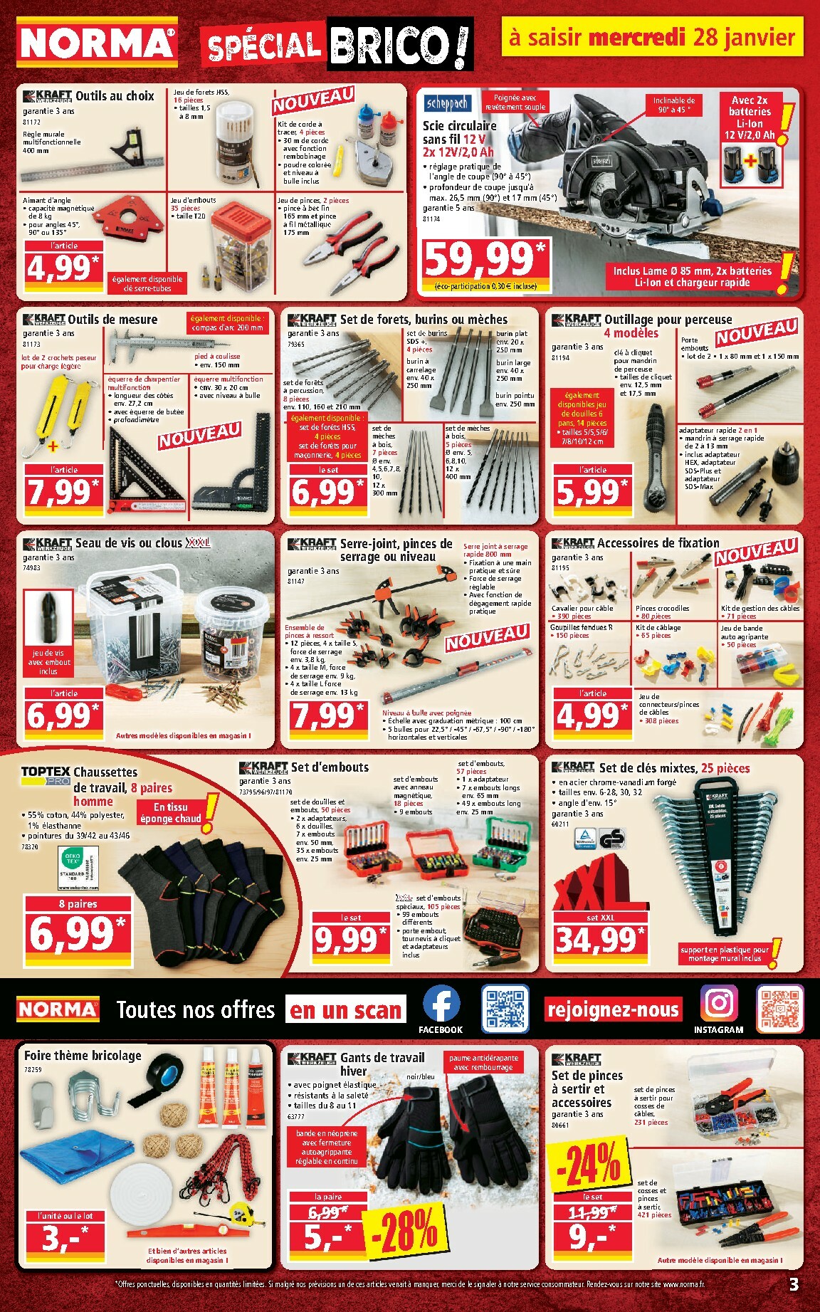 norma - Catalogue NORMA valable du 28/01 au 03/02 - page: 3