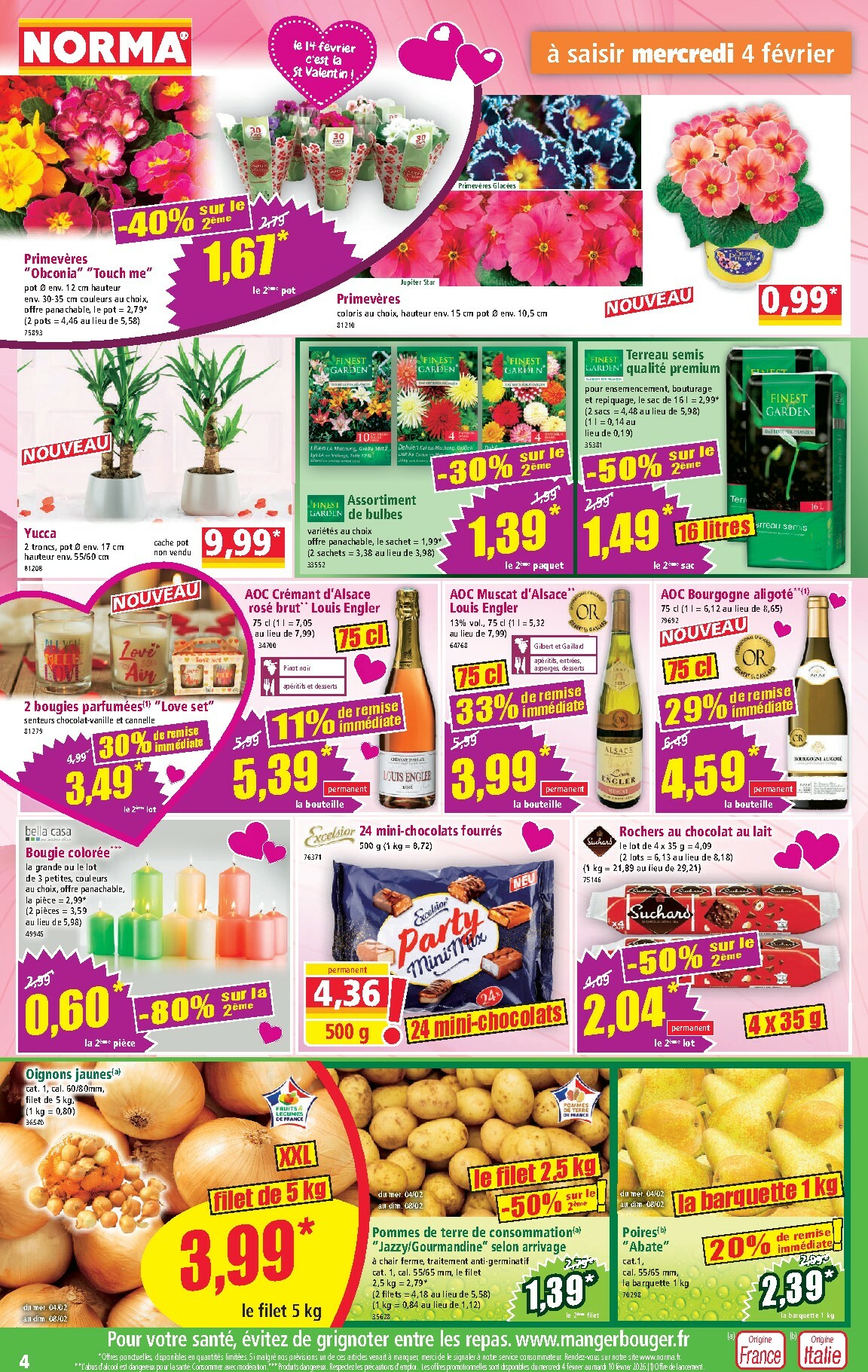 norma - Catalogue NORMA valable du 04/02 au 10/02 - page: 4