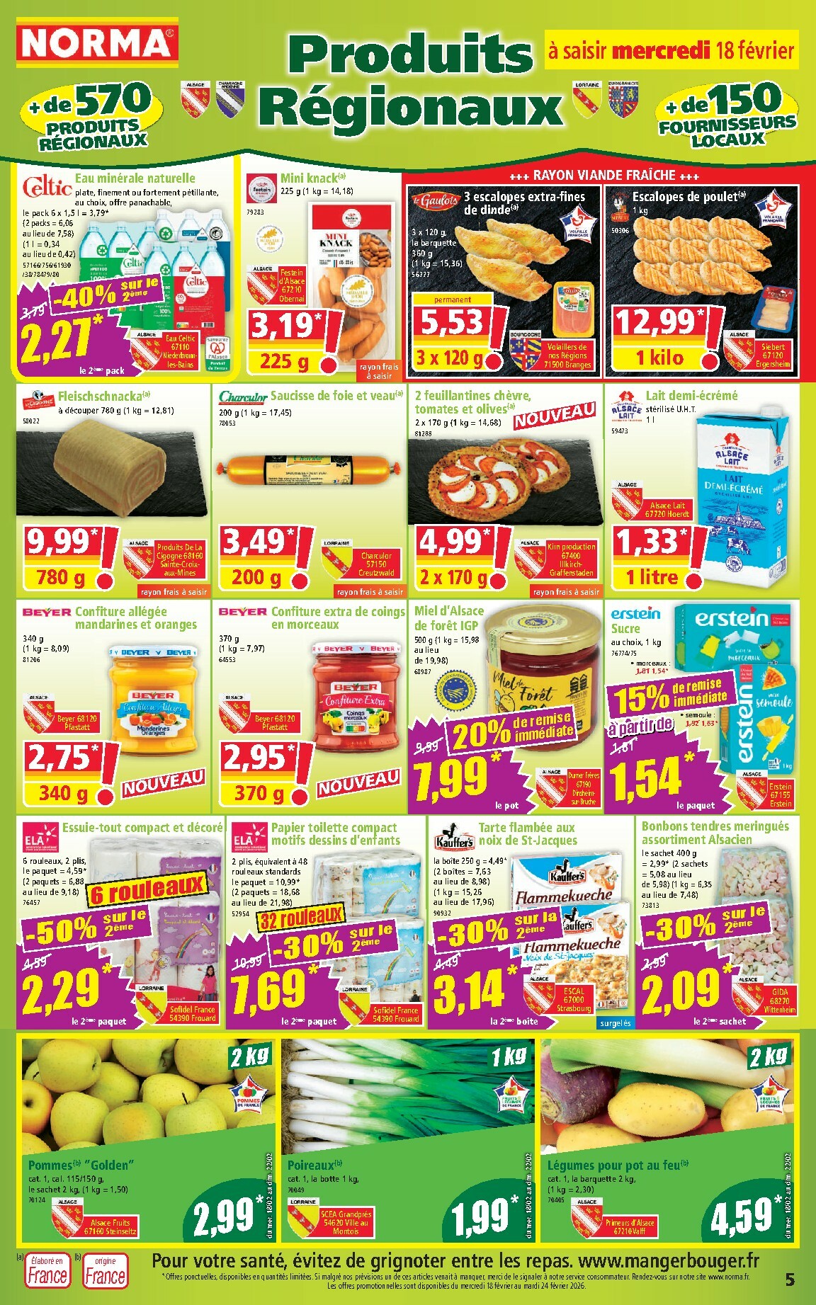 norma - Catalogue NORMA valable du 18/02/2026 au 24/02/2026 - page: 5