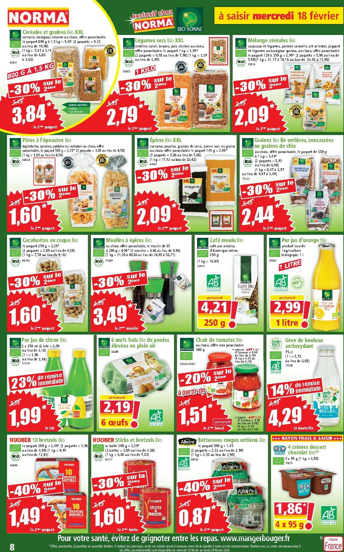 norma - Catalogue NORMA valable du 18/02/2026 au 24/02/2026 - page: 8