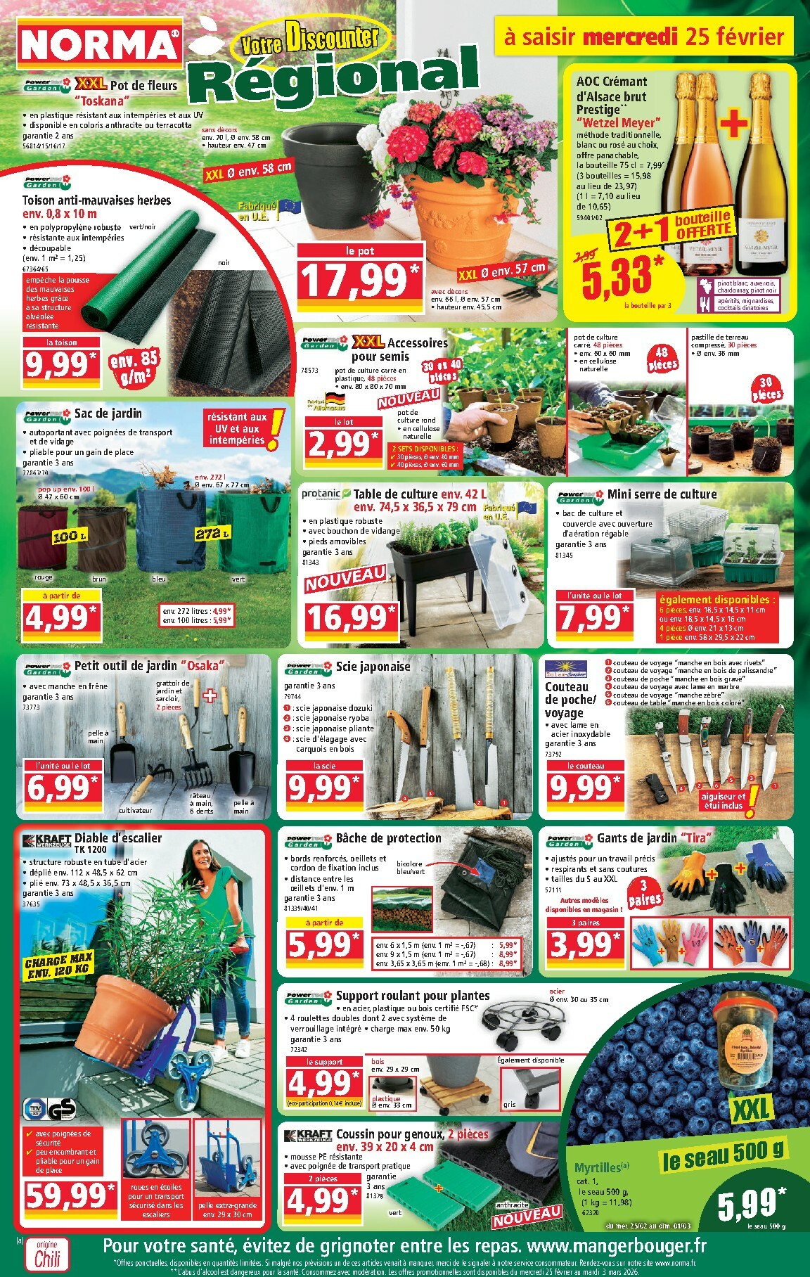 norma - Catalogue NORMA valable du 25/02/2026 au 03/03/2026 - page: 1